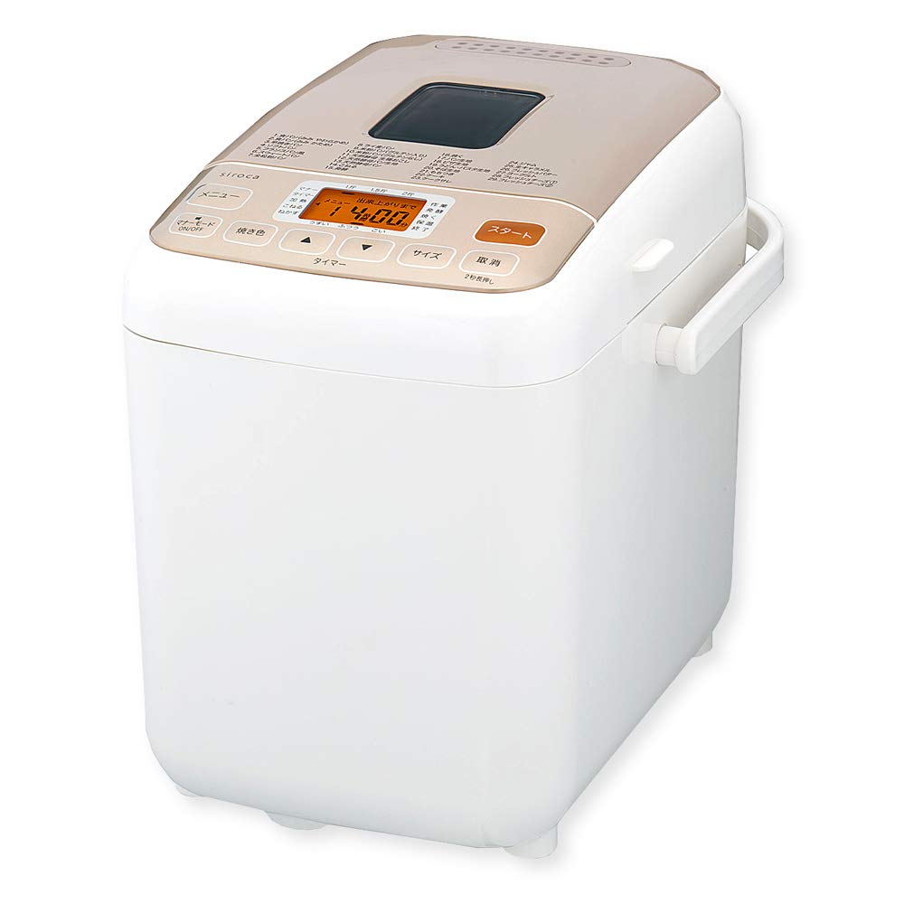 【中古】【非常に良い】シロカ 全自動ホームベーカリー [29メニュー/最大2斤/餅つき機/レシピ付] SHB-7..