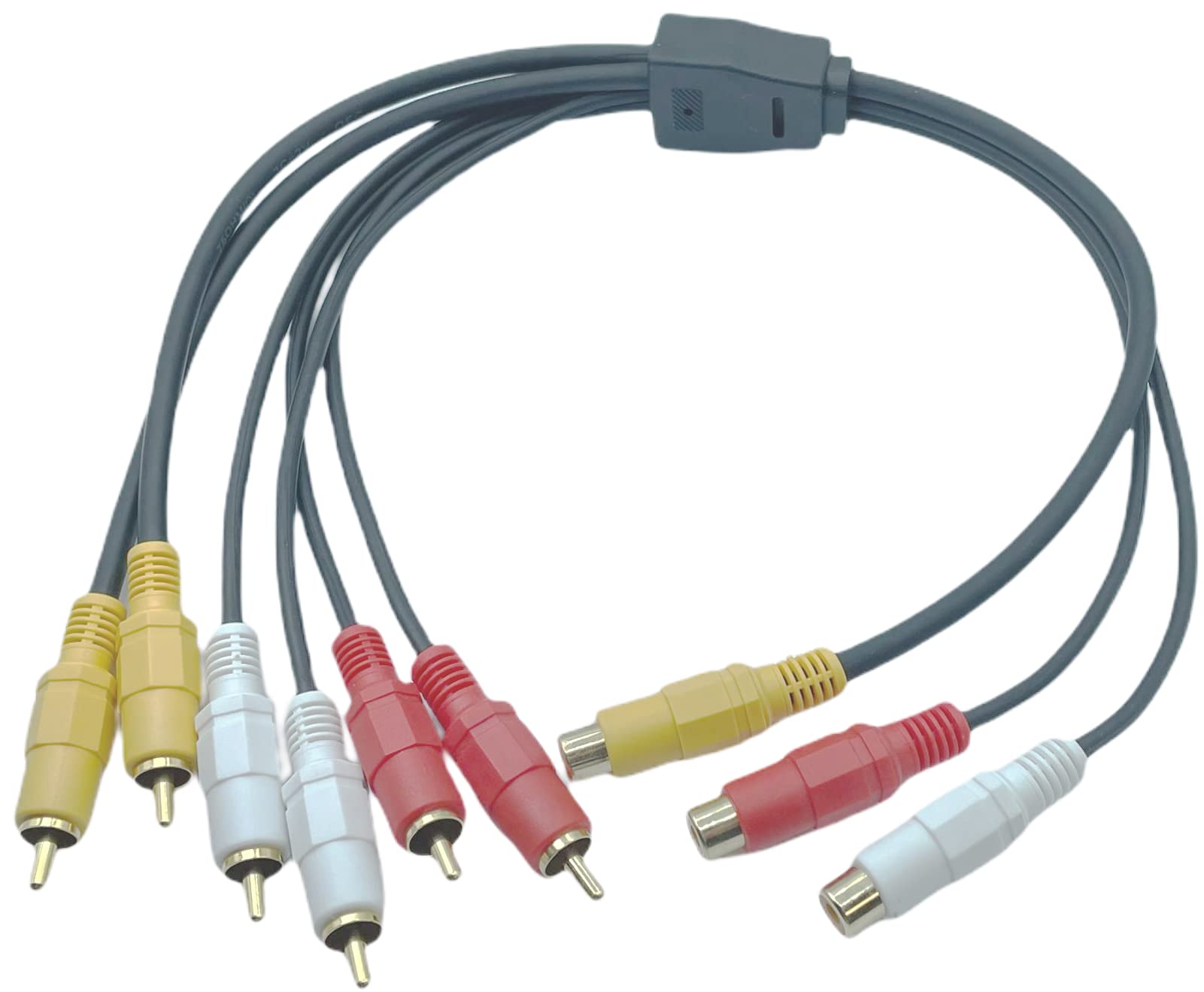 【中古】【非常に良い】カモン COMON RCA-AV2分配ケーブル(メス-オスx2) AVF-Y