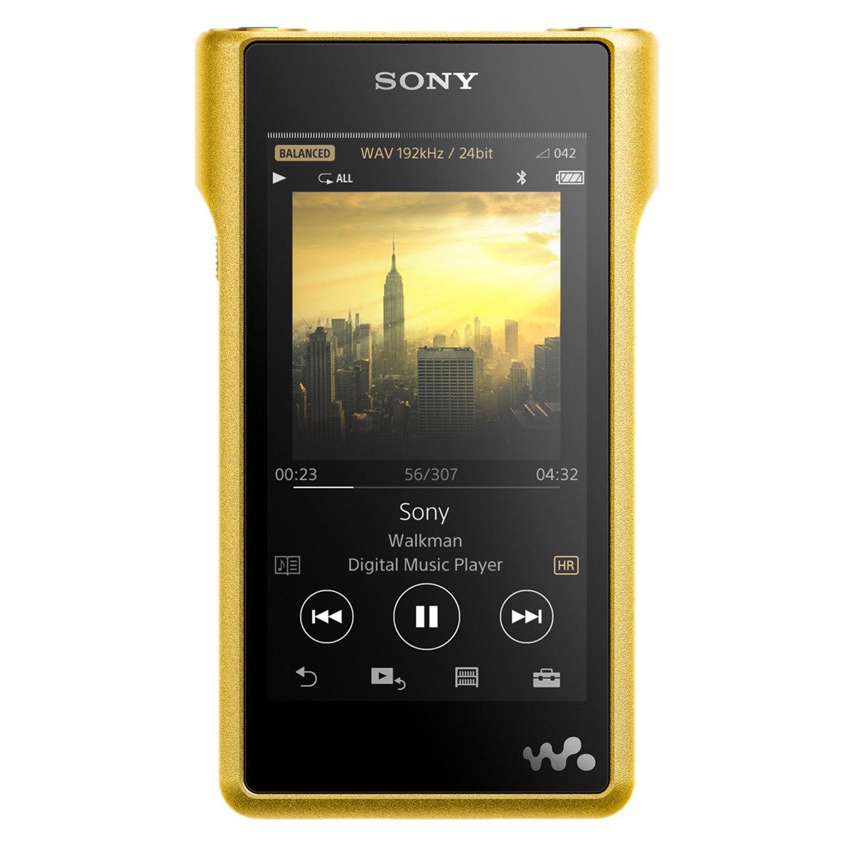 【中古】【非常に良い】SONY デジタルオーディオプレーヤー ウォークマン WM1シリーズ ゴールド NW-WM1..