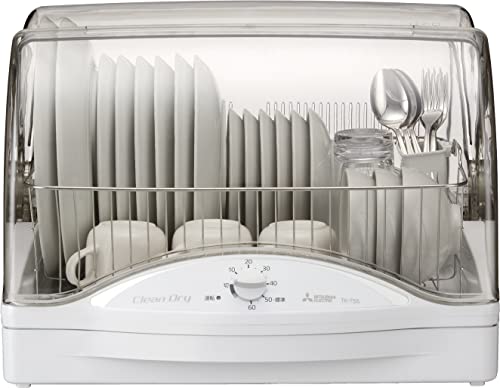 【中古】【非常に良い】三菱電機 食器乾燥機 TK-TS5-W ステンレス食器カゴ キッチンドライヤー