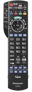 【メーカー名】Panasonic【メーカー型番】【ブランド名】パナソニック(Panasonic)【商品説明】Panasonic CATV用 純正リモコン 対応機種：TZ-HDW610FTZ-HDW610PTZ-HDW610PWTZ-HDW611FTZ-HDW611PTZ-HDW611PW・画像はイメージ写真ですので付属品など画像の通りではないこともございます。　付属品については商品タイトルに記載がない場合がありますので、　ご不明な場合はメッセージにてお問い合わせください。・当店ではレコード盤には商品タイトルに［レコード］と表記しております。　表記がない物はすべてCDですのでご注意ください。・当店では初期不良に限り、商品到着から7日間は返品を 受付けております。　お問い合わせ・メールにて不具合詳細をご連絡ください。・他モールとの併売品の為、完売の際はキャンセルご連絡させて頂きます。・中古品の商品タイトルに「限定」「初回」「保証」「DLコード」などの表記がありましても、　特典・付属品・帯・保証等は付いておりません。・電子辞書、コンパクトオーディオプレーヤー等のイヤホンは写真にありましても　衛生上、基本お付けしておりません。※未使用品は除く・品名に【import】【輸入】【北米】【海外】等の国内商品でないと把握できる表記商品について　国内のDVDプレイヤー、ゲーム機で稼働しない場合がございます。予めご了承の上、購入ください。・掲載と付属品が異なる場合は確認のご連絡をさせて頂きます。ご注文からお届けまで1、ご注文⇒ご注文は24時間受け付けております。2、注文確認⇒ご注文後、当店から注文確認メールを送信します。3、お届けまで3〜10営業日程度とお考えください。4、入金確認⇒前払い決済をご選択の場合、ご入金確認後、配送手配を致します。5、出荷⇒配送準備が整い次第、出荷致します。配送業者、追跡番号等の詳細をメール送信致します。6、到着⇒出荷後、1〜3日後に商品が到着します。　※離島、北海道、九州、沖縄は遅れる場合がございます。予めご了承下さい。・お電話でのお問合せは少人数で運営の為受け付けておりませんので、お問い合わせ・メールにてお願い致します。★お客様都合によるご注文後のキャンセル・返品は　お受けしておりませんのでご了承ください。