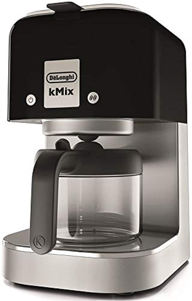 【中古】【非常に良い】DeLonghi(デロンギ) DeLonghiドリップコーヒーメーカー ケーミックス [kMix] COX750J-BK レギュラーコーヒー 6杯用 ステンレスフィルター アロマスイッチ シャワード