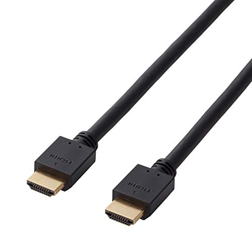 【メーカー名】エレコム(ELECOM)【メーカー型番】【ブランド名】エレコム(ELECOM)【商品説明】エレコム HDMI ケーブル 5m 4K × 2K対応 ブラック DH-HD14EB50BK・画像はイメージ写真ですので付属品など画像の通りではないこともございます。　付属品については商品タイトルに記載がない場合がありますので、　ご不明な場合はメッセージにてお問い合わせください。・当店ではレコード盤には商品タイトルに［レコード］と表記しております。　表記がない物はすべてCDですのでご注意ください。・当店では初期不良に限り、商品到着から7日間は返品を 受付けております。　お問い合わせ・メールにて不具合詳細をご連絡ください。・他モールとの併売品の為、完売の際はキャンセルご連絡させて頂きます。・中古品の商品タイトルに「限定」「初回」「保証」「DLコード」などの表記がありましても、　特典・付属品・帯・保証等は付いておりません。・電子辞書、コンパクトオーディオプレーヤー等のイヤホンは写真にありましても　衛生上、基本お付けしておりません。※未使用品は除く・品名に【import】【輸入】【北米】【海外】等の国内商品でないと把握できる表記商品について　国内のDVDプレイヤー、ゲーム機で稼働しない場合がございます。予めご了承の上、購入ください。・掲載と付属品が異なる場合は確認のご連絡をさせて頂きます。ご注文からお届けまで1、ご注文⇒ご注文は24時間受け付けております。2、注文確認⇒ご注文後、当店から注文確認メールを送信します。3、お届けまで3〜10営業日程度とお考えください。4、入金確認⇒前払い決済をご選択の場合、ご入金確認後、配送手配を致します。5、出荷⇒配送準備が整い次第、出荷致します。配送業者、追跡番号等の詳細をメール送信致します。6、到着⇒出荷後、1〜3日後に商品が到着します。　※離島、北海道、九州、沖縄は遅れる場合がございます。予めご了承下さい。・お電話でのお問合せは少人数で運営の為受け付けておりませんので、お問い合わせ・メールにてお願い致します。★お客様都合によるご注文後のキャンセル・返品は　お受けしておりませんのでご了承ください。