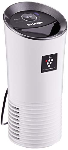 【中古】【非常に良い】シャープ プラズマクラスター イオン発生機 空気清浄 車載用 カップ型 高濃度 25000 消臭 ホワイト IG-LC15-W