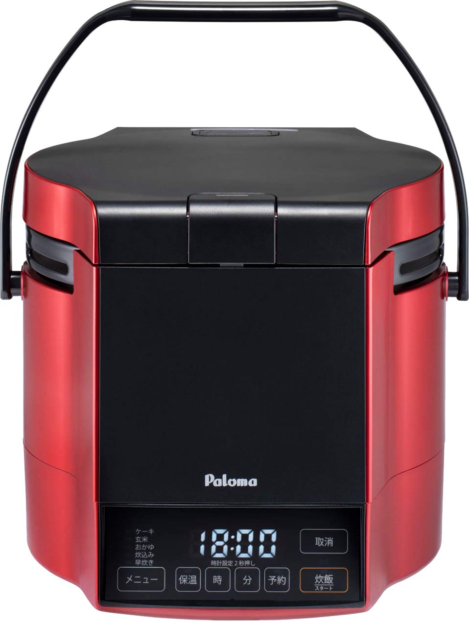 【メーカー名】パロマ【メーカー型番】【ブランド名】Paloma【商品説明】パロマ ガス炊飯器 炊きわざ PR-M09TR -13A (0.9L/5合炊き) 【都市ガス12A/13A用】プレミアムレッド×ブラック・画像はイメージ写真ですので付...