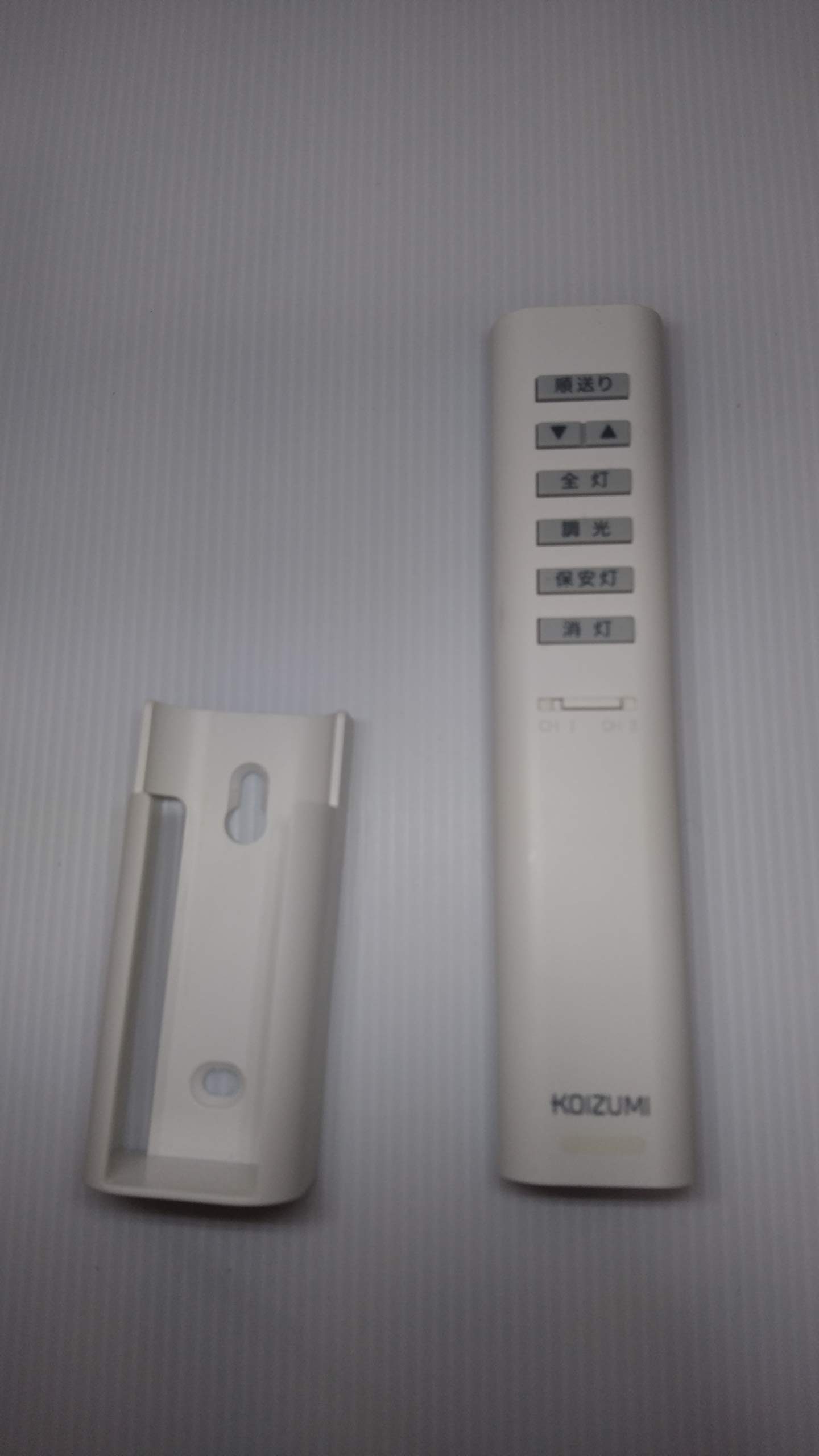 【メーカー名】KOIZUMI【メーカー型番】【ブランド名】スター食品工業【商品説明】スター KOIZUMI シンプルリモコン 調光シーリング用 2ch 同梱リモコン 49KE0138-(KRH-TA-7A)・画像はイメージ写真ですので付属品...