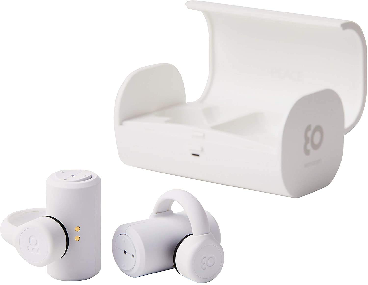 【中古】【非常に良い】BoCo 完全ワイヤレス Bluetooth 骨伝導イヤホン（ホワイト）boco earsopen PEACE TW-1 WHITE PEACETW1WH