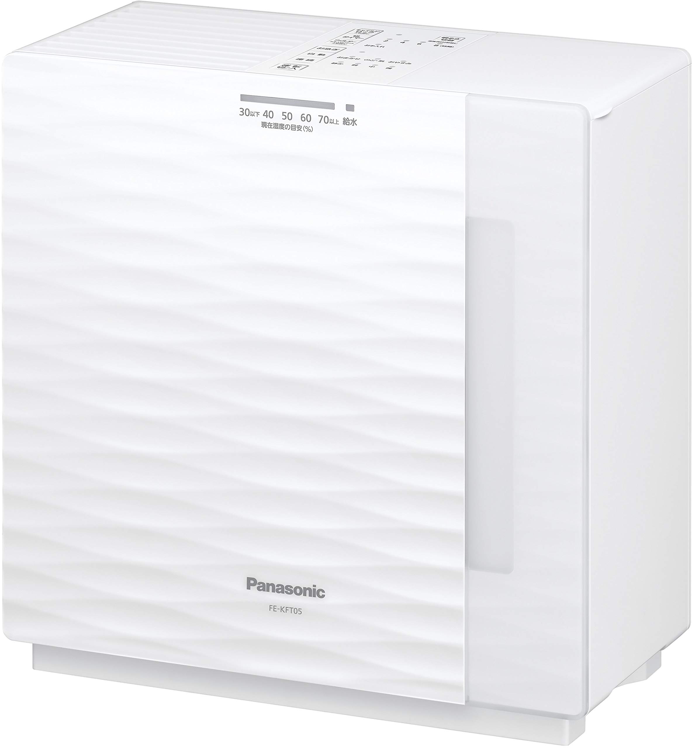 【中古】【非常に良い】パナソニック 加湿機 気化式 ~14畳 ミルキーホワイト FE-KFT05-W