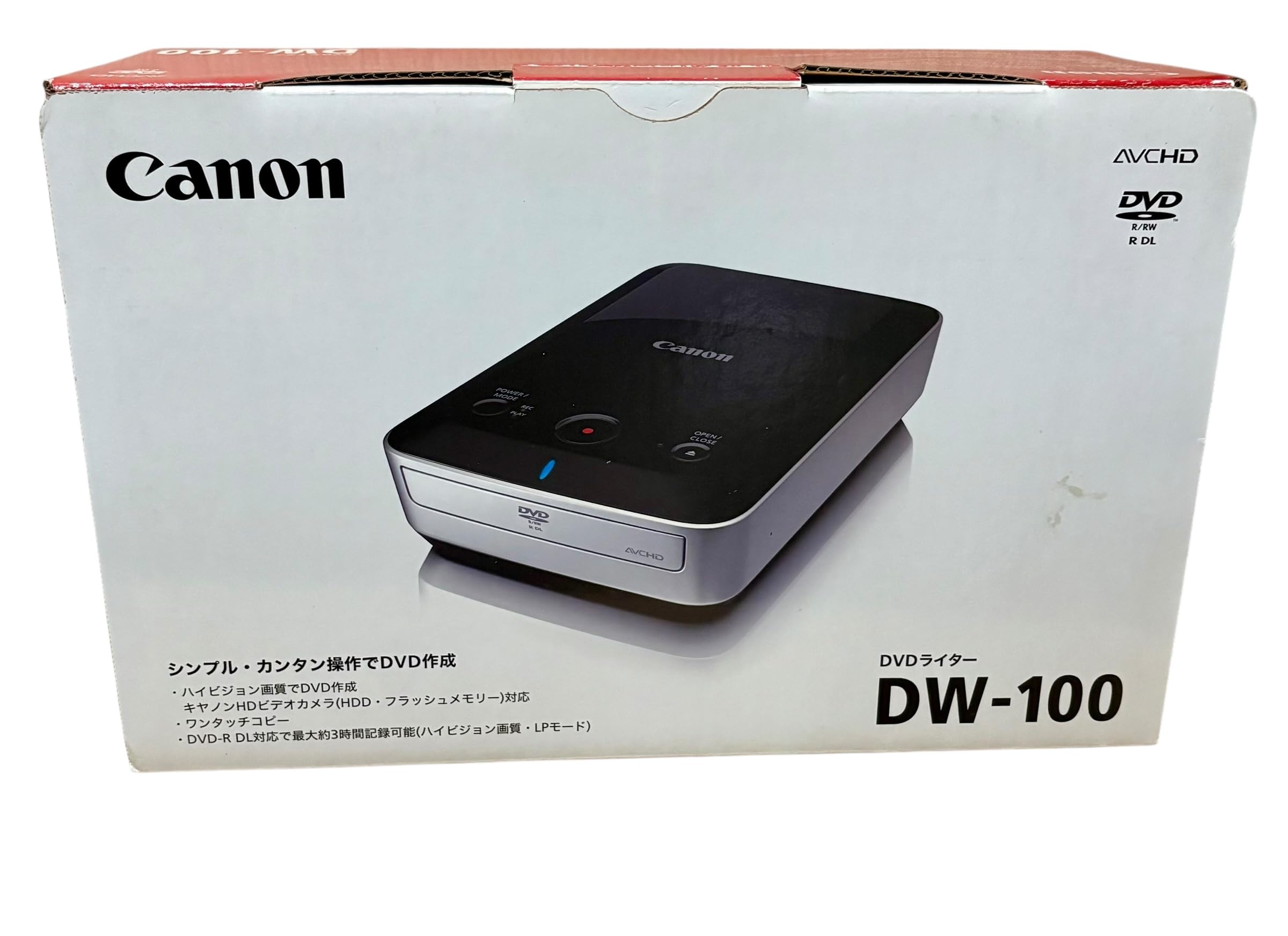 【中古】【非常に良い】Canon DVDライタ DW-100