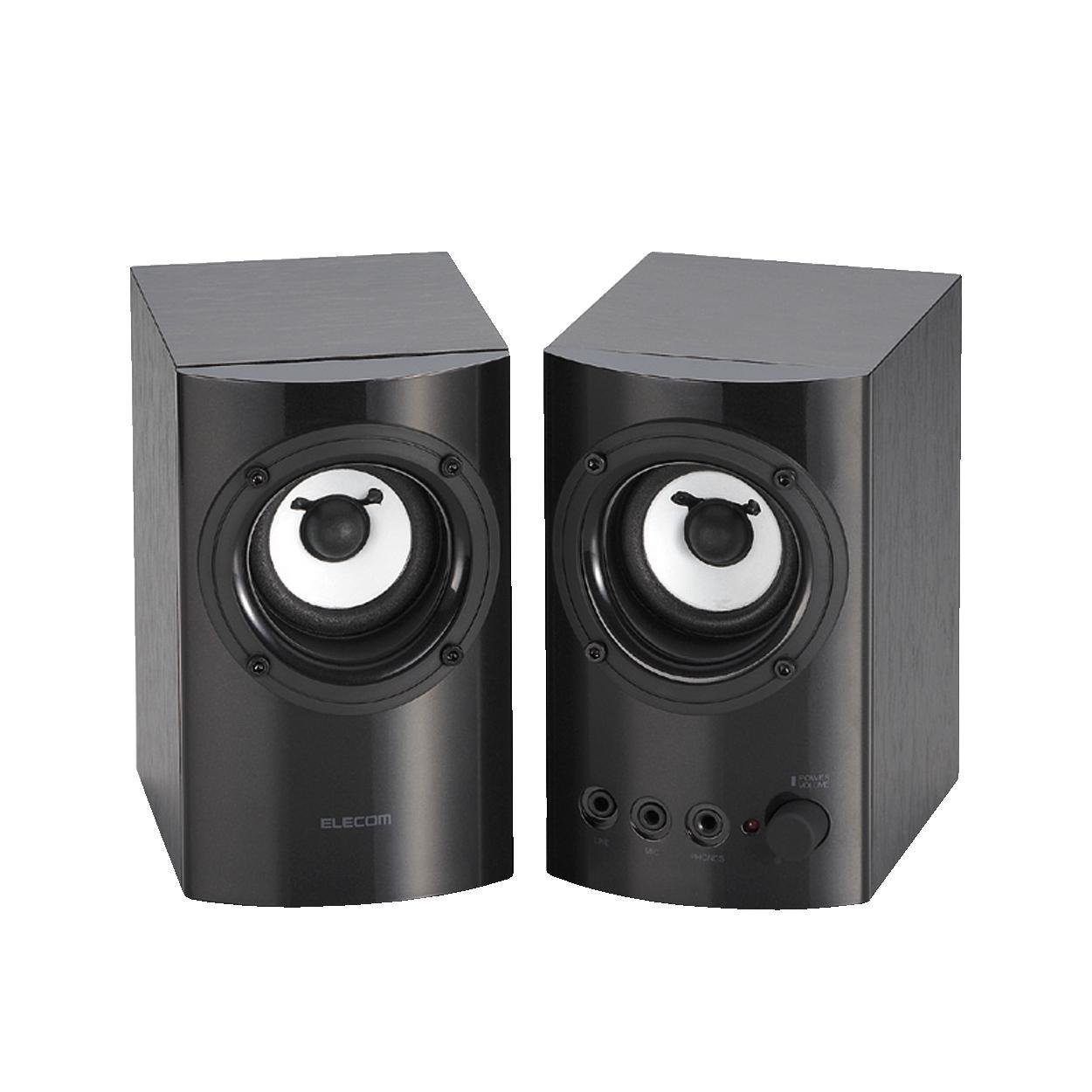 Other - 【中古】【非常に良い】エレコム スピーカー PC TV ブラック MS-130BK