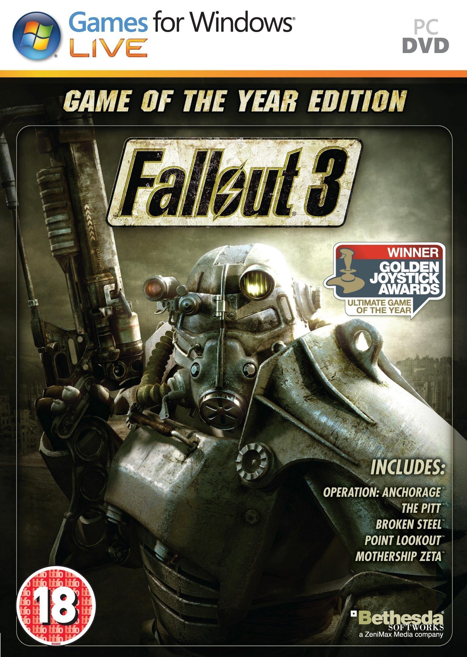 【中古】【非常に良い】Fallout 3: Game of The Year Edition (輸入版 EU)