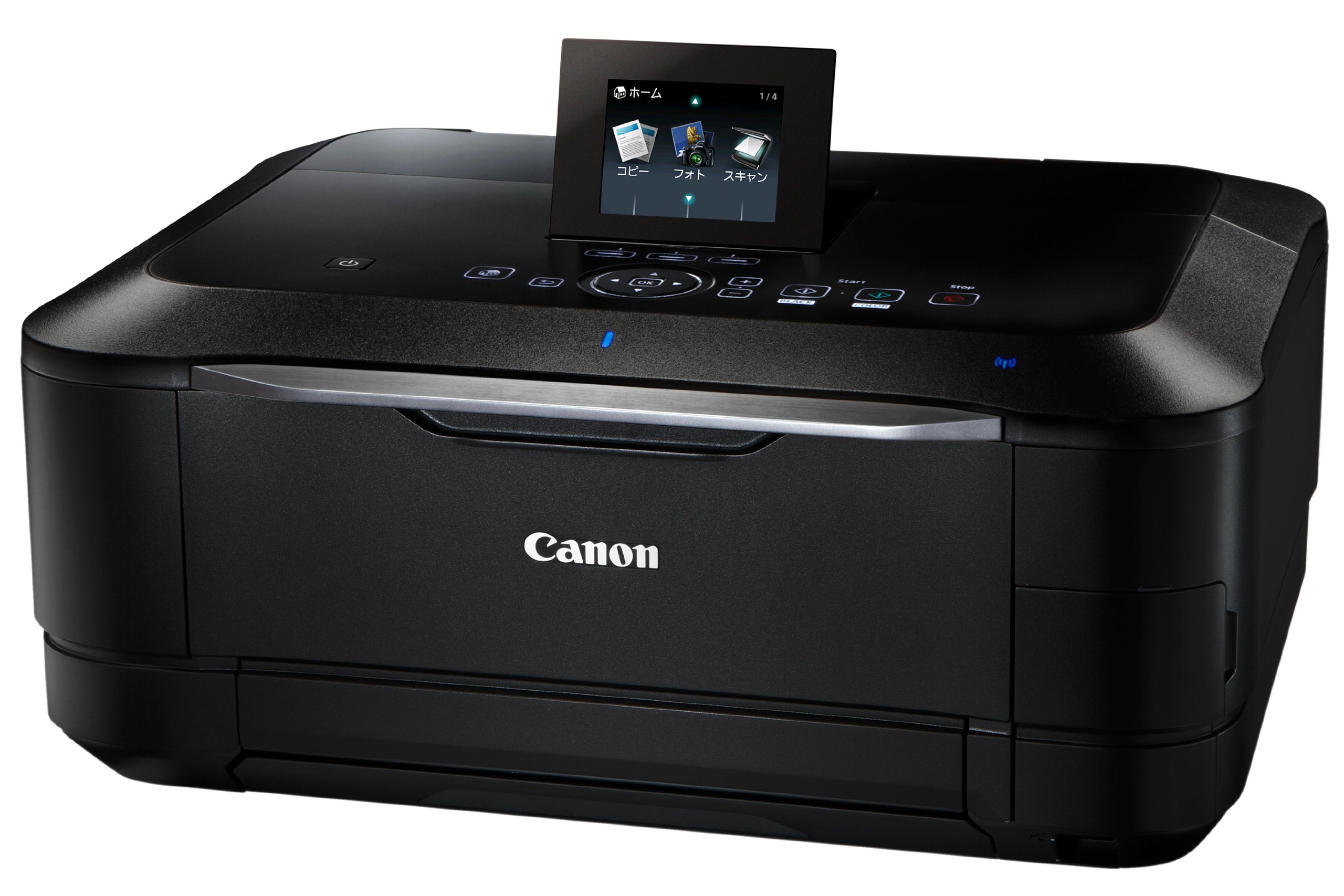 【中古】【非常に良い】Canon インクジェット複合機 PIXUS MG8230 光ナビUI 6色W黒インク フィルムスキャン対応CCD方式 有線・無線LAN搭載 サイレントモード搭載 ECO設定付 PIXUSMG823
