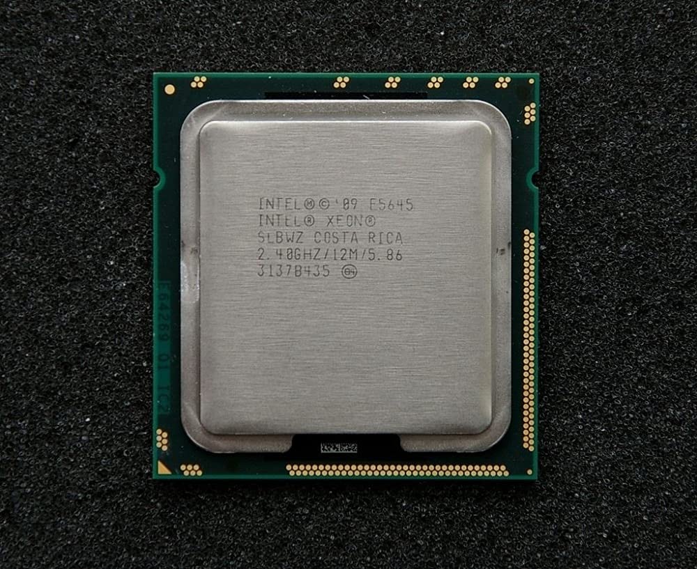 【中古】【非常に良い】Intel インテル六コアXeon CPU e5645 2.40ghz / 12メガバイトLGA1366 slbwz