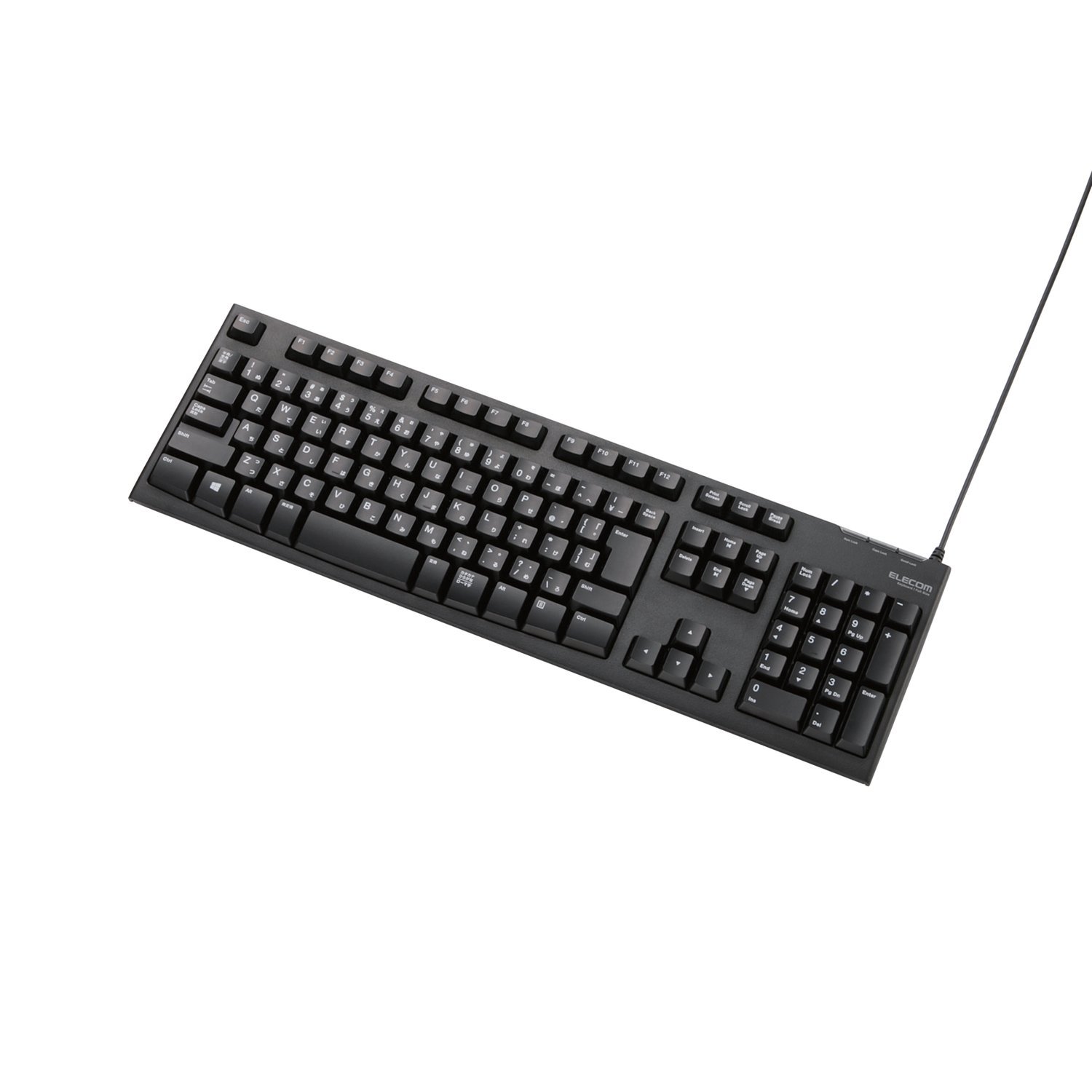【中古】【非常に良い】エレコム キーボード PS4用 有線 メンブレン 108キー 3mロングケーブル 1000万..