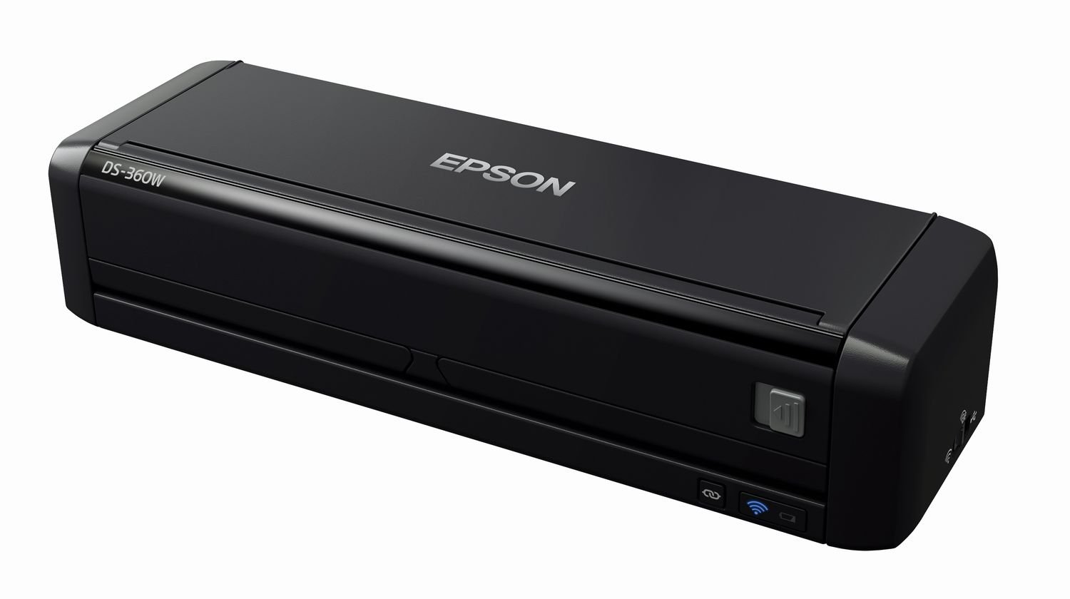 【中古】【非常に良い】エプソン EPSON スキャナー DS-360W (シートフィード/A4両面/Wi-Fi対応 コードレス)