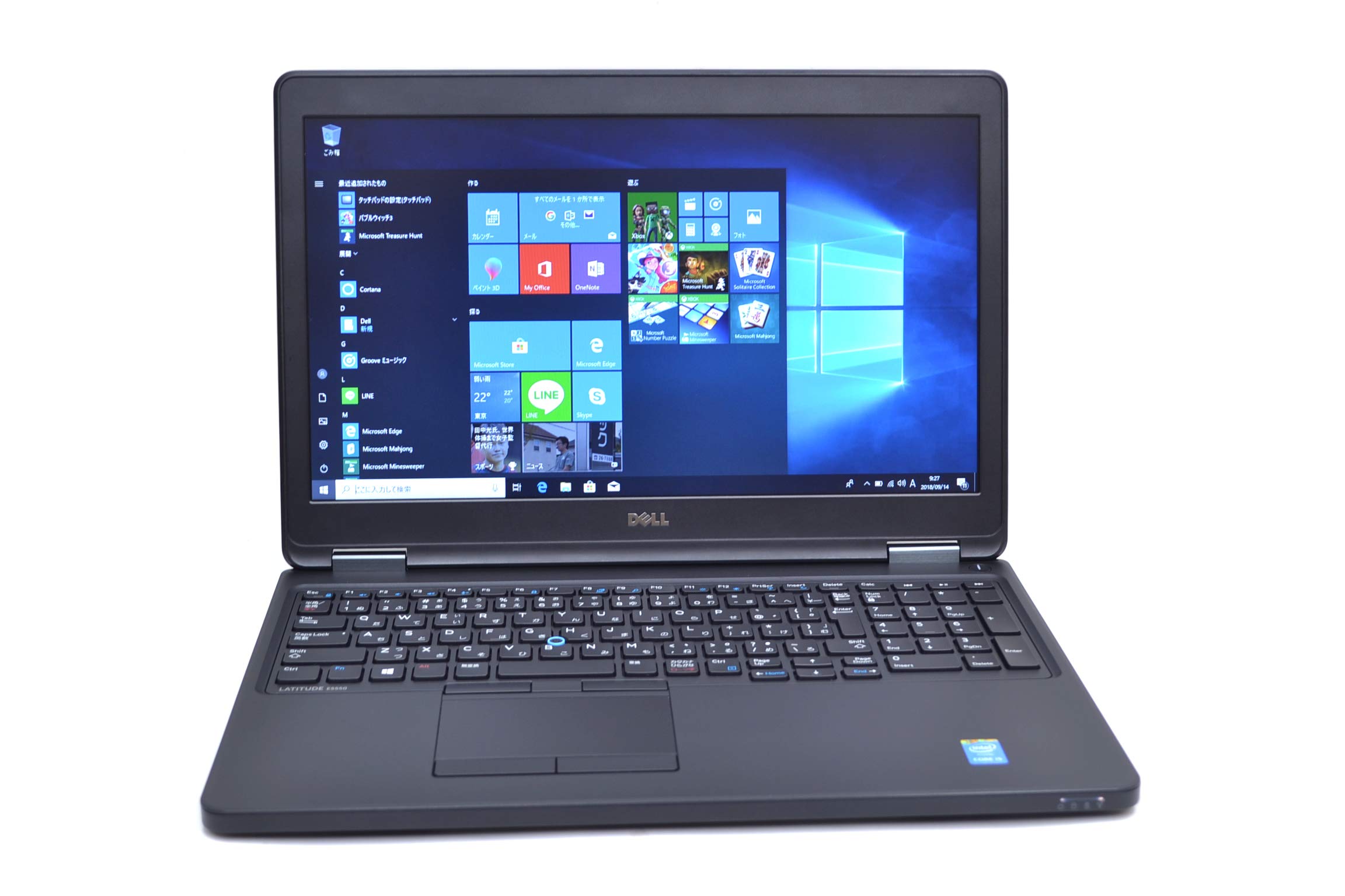 【中古】【非常に良い】高速WiFi 11ac 薄型 中古ノートパソコン デル Latitude E5550 第5世代 Core i5 5300U (2.30GHz) Windows10 メモリ4G USB3.0 Blue