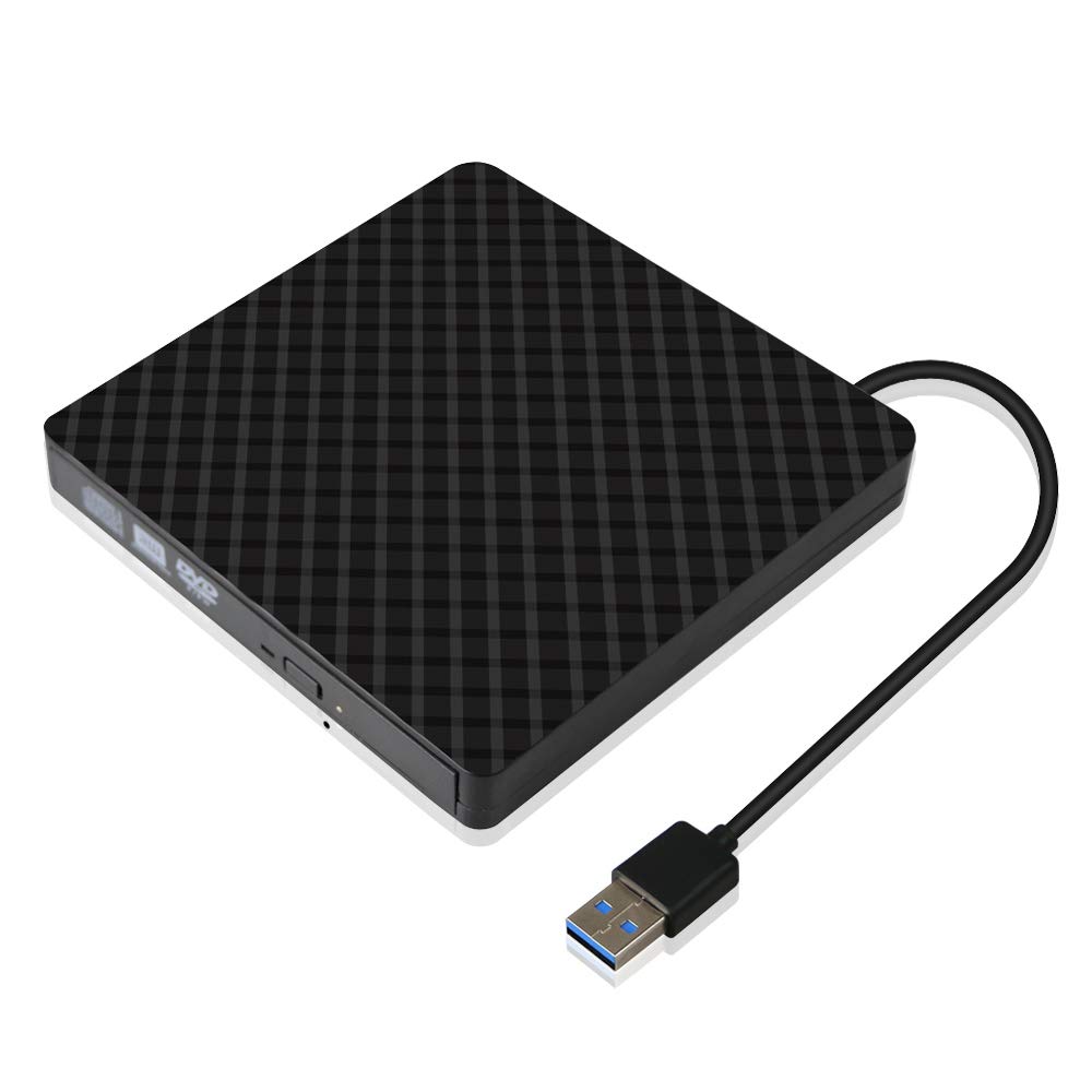 【中古】【非常に良い】Wellnice 外付けDVDドライブUSB 3.0 DVD CDプレイヤー ポータブルCD/DVDドライ..