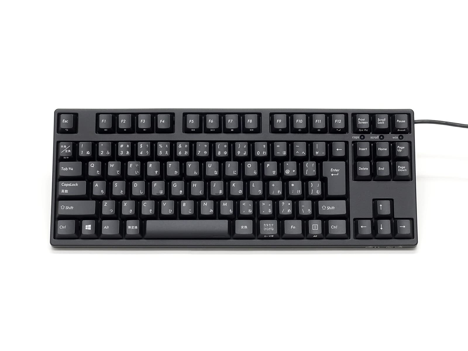 【中古】【非常に良い】FILCO Majestouch Stingray CHERRY MX Low Profile Switch ロープロファイル赤軸 テンキーレス 91キー 日本語配列 かな印刷あり 上面印字 Nキー