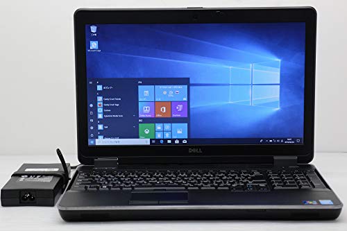 eMachines - 【中古】【非常に良い】【中古】 DELL Latitude E6540 Core i5 4300M 2.6GHz/4GB/256GB(SSD)/Multi/15.6W/FWXGA(1366x768)/Win10