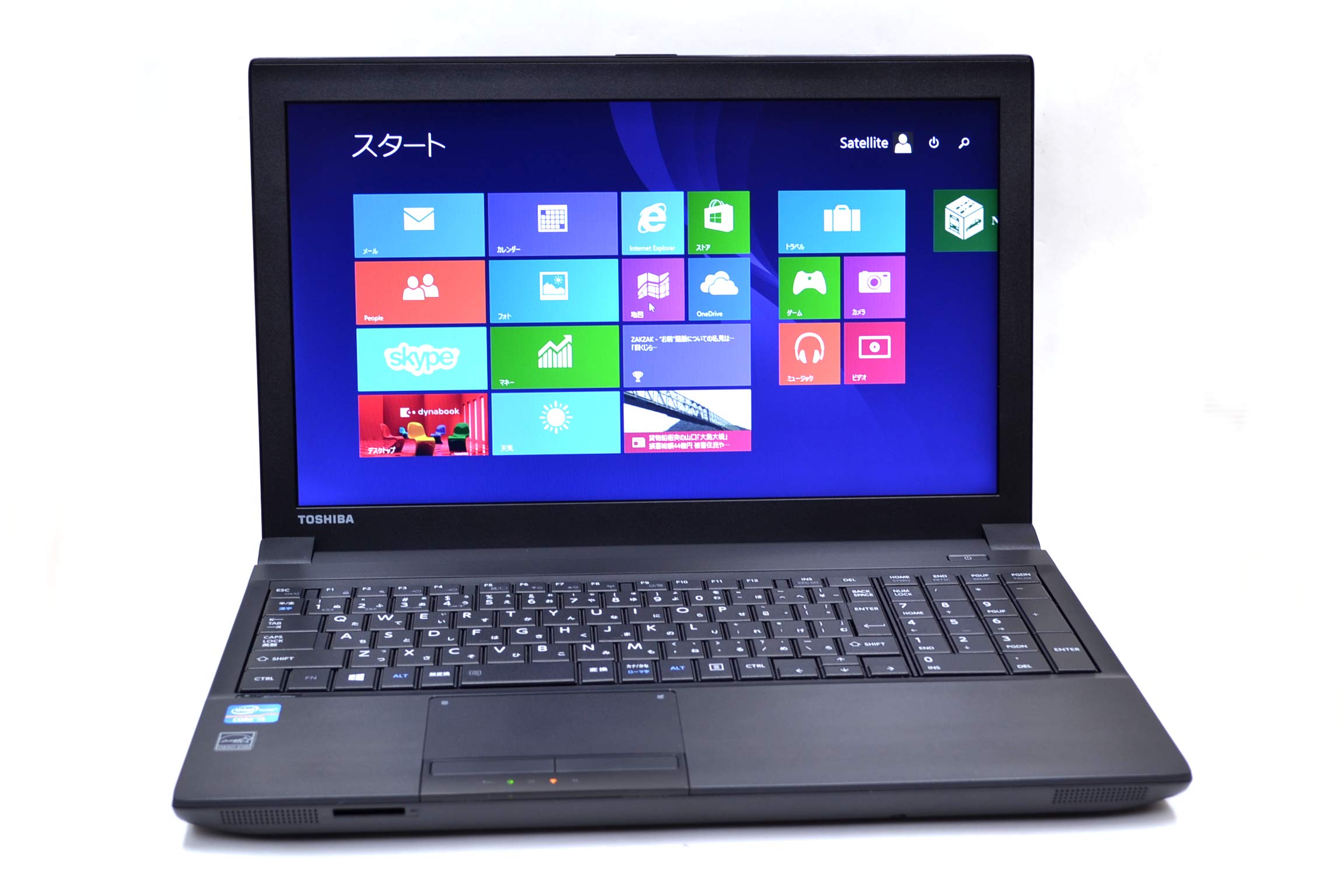【中古】【非常に良い】 東芝 中古ノートパソコン dynabook Satellite B553/J Core i5 3340M (2.70GHz) メモリ4G マルチ WiFi Bluetooth Windows8.1