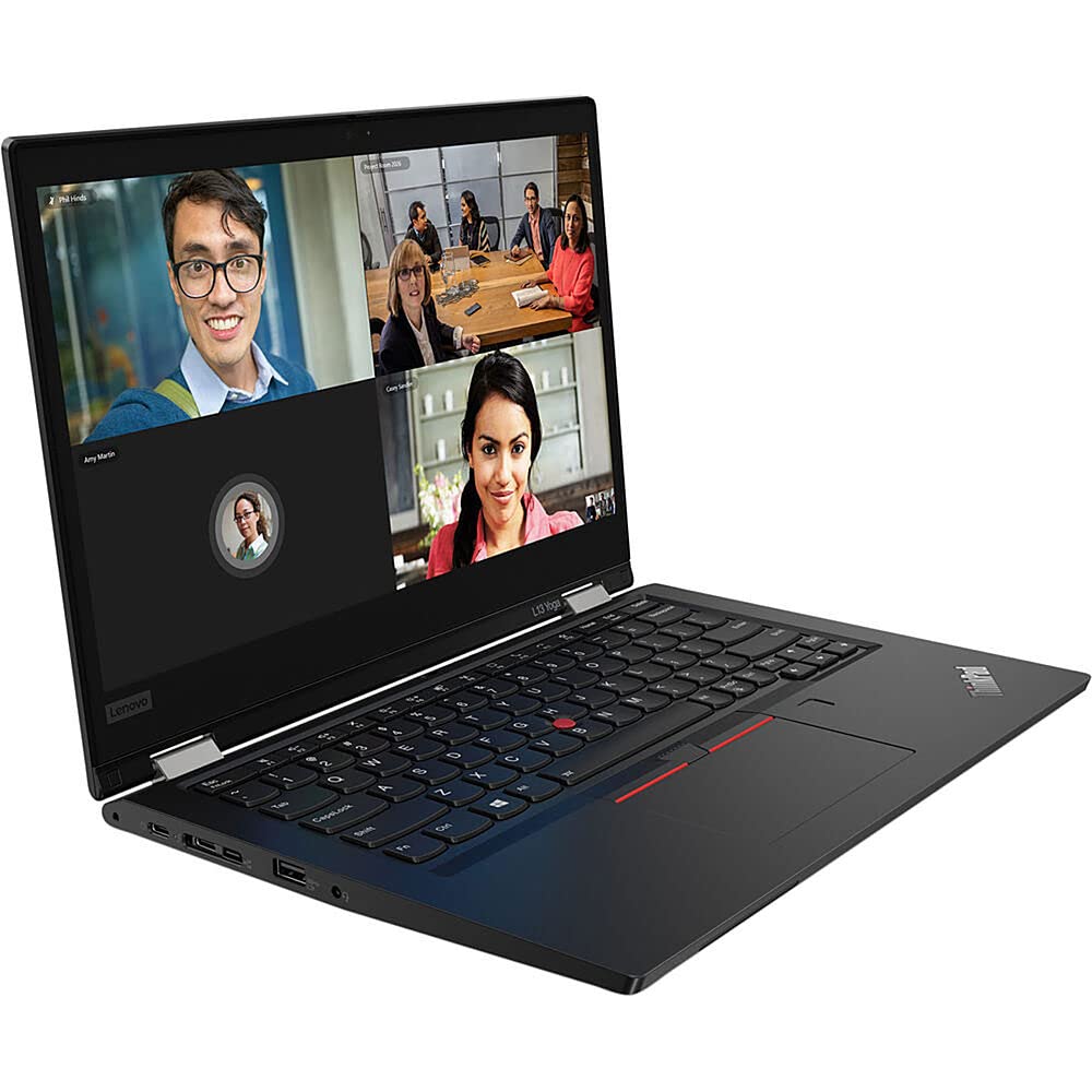 【中古】【非常に良い】(レノボ) Lenovo - ThinkPad L13 Yoga 2-in-1 ブラック 13.3インチ タッチスクリーンノートパソコン - Intel Core i5-1021U - 8GBメモリ