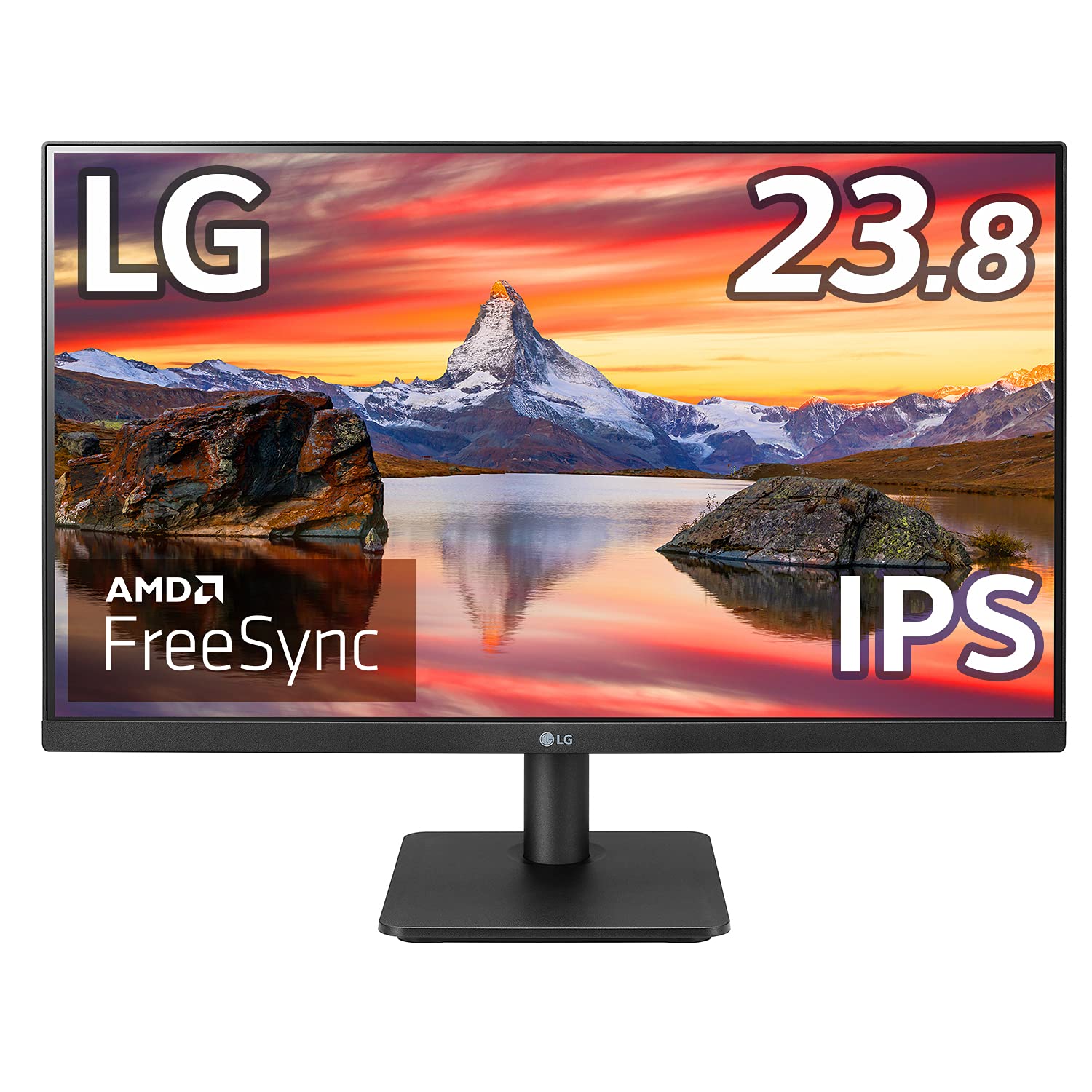 Rakuten - 【中古】【非常に良い】LG フレームレス モニター ディスプレイ 24MP400-B 23.8インチ/フルHD/IPS非光沢/HDMID-Sub/FreeSync/75Hz/フリッカーセーフ、ブルーライト低減機能/3年安