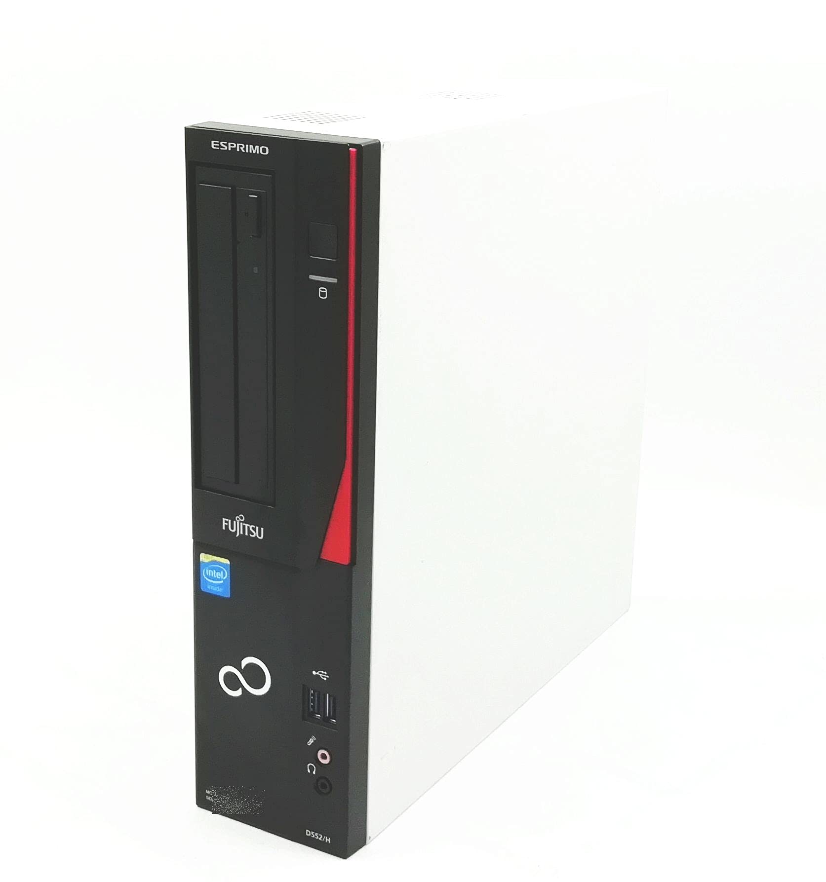 DVD-ROM - 【中古】【非常に良い】中古パソコン 中古デスクトップPC 富士通 ESPRIMO D552/H Celeron G1820 メモリ4GB 中古HDD500GB Windows 10 Pro 64bit