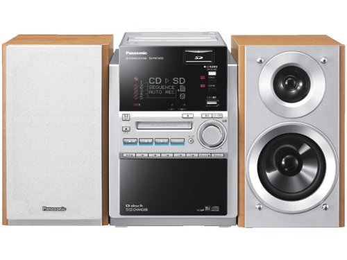 【中古】【非常に良い】Panasonic D-dock SDステレオシステム(シルバー) SC-PM730SD-S