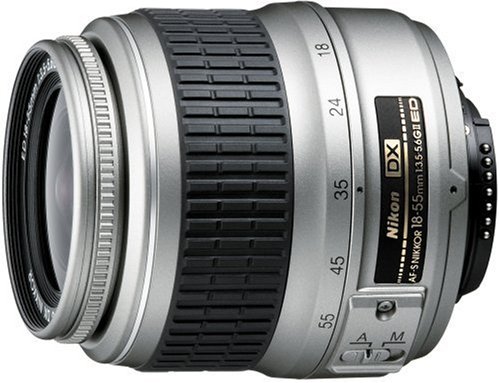 【中古】【非常に良い】Nikon AF-S DX ズームニッコール ED 18-55mm F3.5-5.6 G II シルバー デジタル..