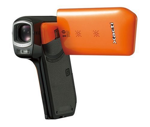 Camcorders - 【中古】【非常に良い】SANYO デジタルムービーカメラ Xacti ザクティ DMX-CG11 オレンジ DMX-CG11(D)