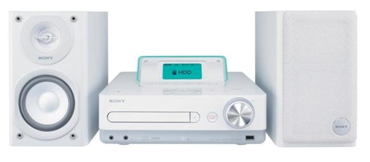 【中古】【非常に良い】SONY NETJUKE HDDコンポ HDD160GBHDD CMT-E350HD/W ホワイト