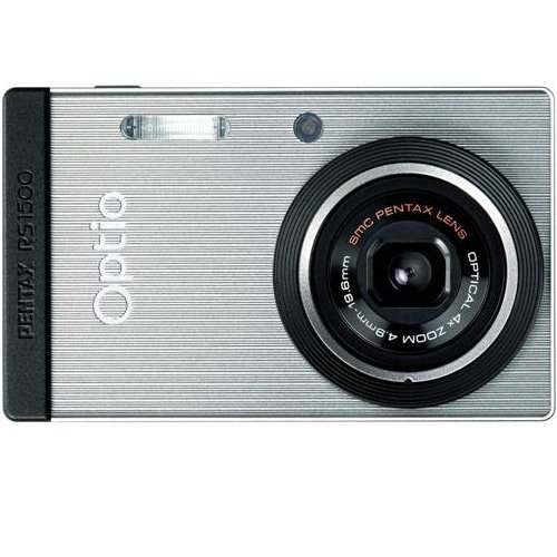 Digital Camera - 【中古】【非常に良い】PENTAX Optio RS1500(シルバー) 1400万画素 27.5mm 光学4倍 簡単着せ替え OPTIORS1500SL