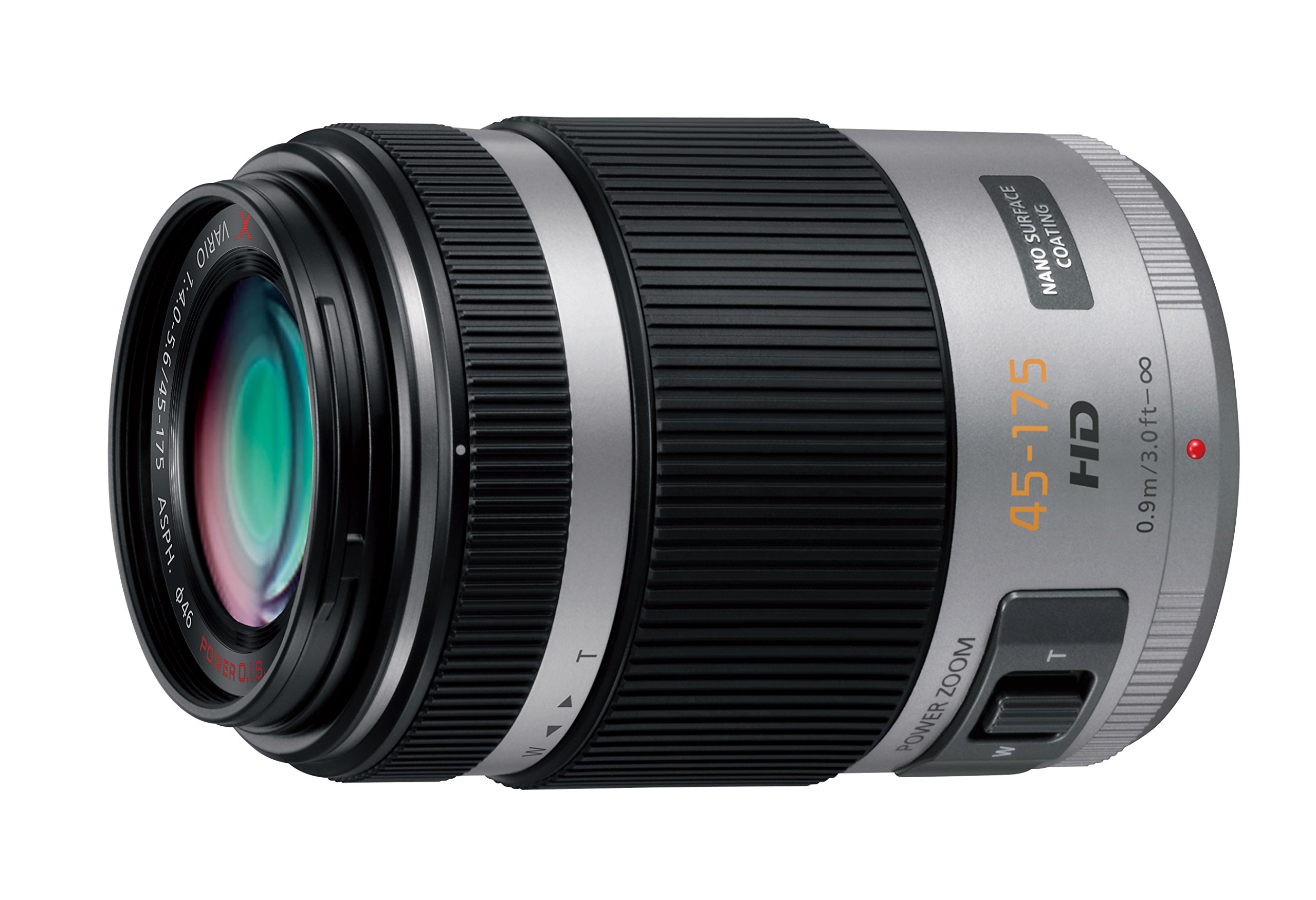 【中古】【非常に良い】パナソニック(Panasonic) 望遠ズームレンズ マイクロフォーサーズ用 ルミックス G X VARIO PZ 45-175mm/F4.0-5.6 ASPH./POWER O.I.S. シルバー