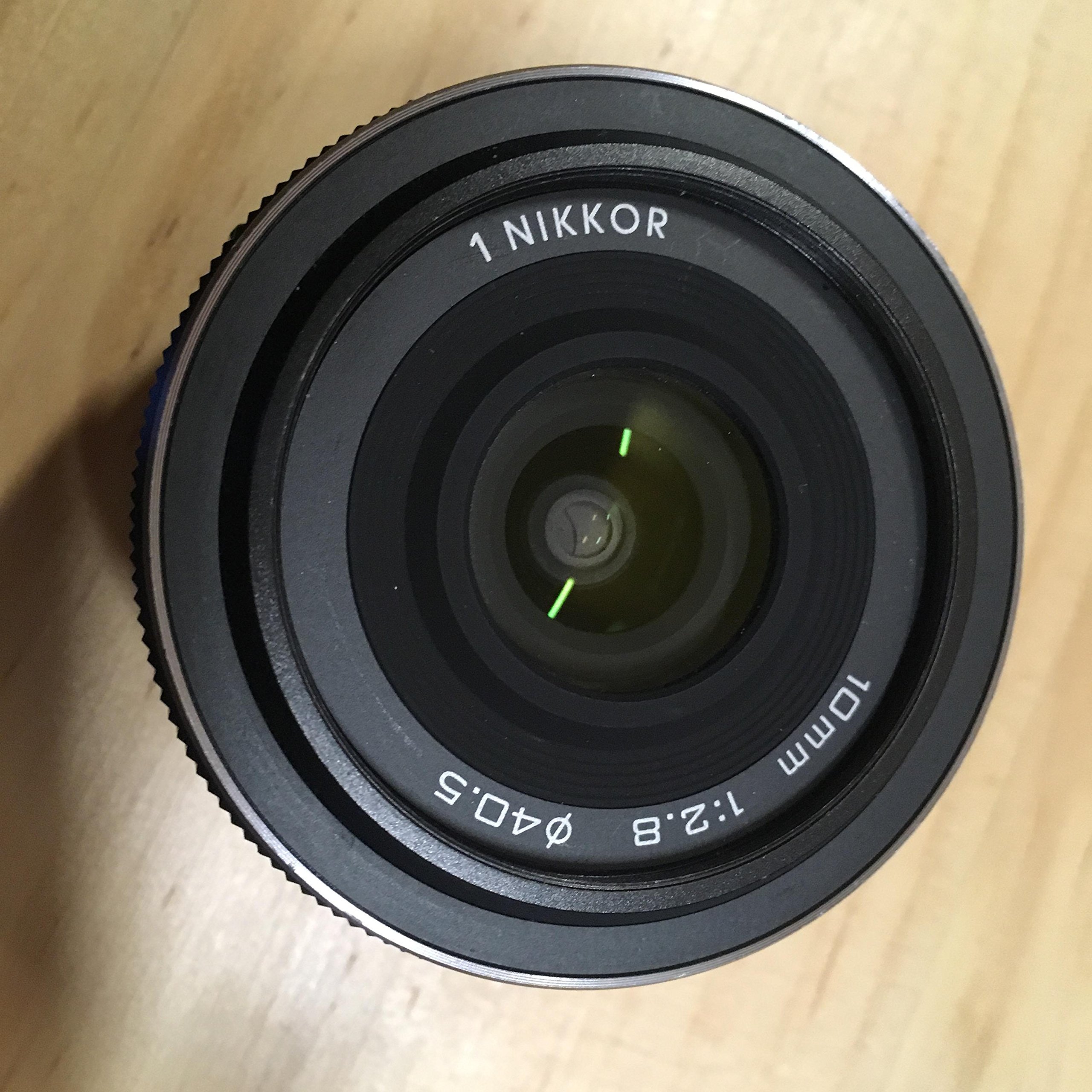 【中古】【非常に良い】Nikon 単焦点レンズ 1 NIKKOR 10mm f/2.8 ブラック ニコンCXフォーマット専用