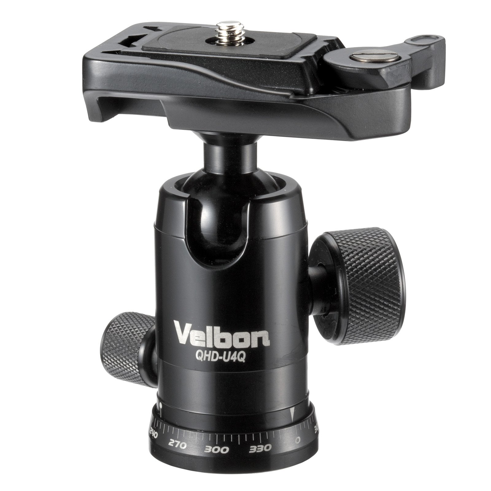 【中古】【非常に良い】Velbon 自由雲台 QHD-U4Q コマ止め方式 クイックシュー対応 アルミ製 324900