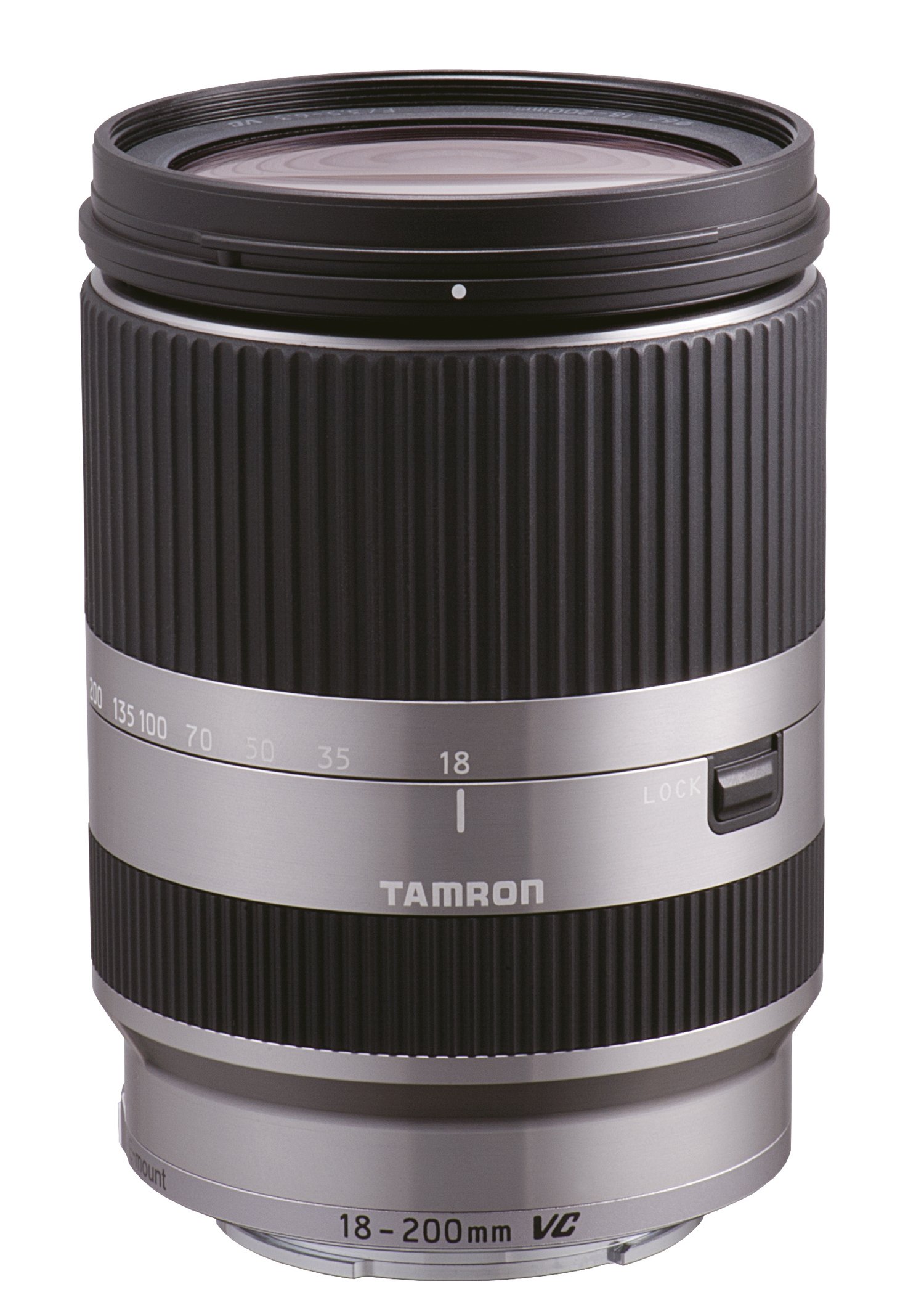 【中古】【非常に良い】TAMRON 高倍率ズームレンズ 18-200mm F3.5-6.3 DiIII VC ソニーEマウント用 ミラーレスカメラ NEX専用 シルバー B011SE-シルバー
