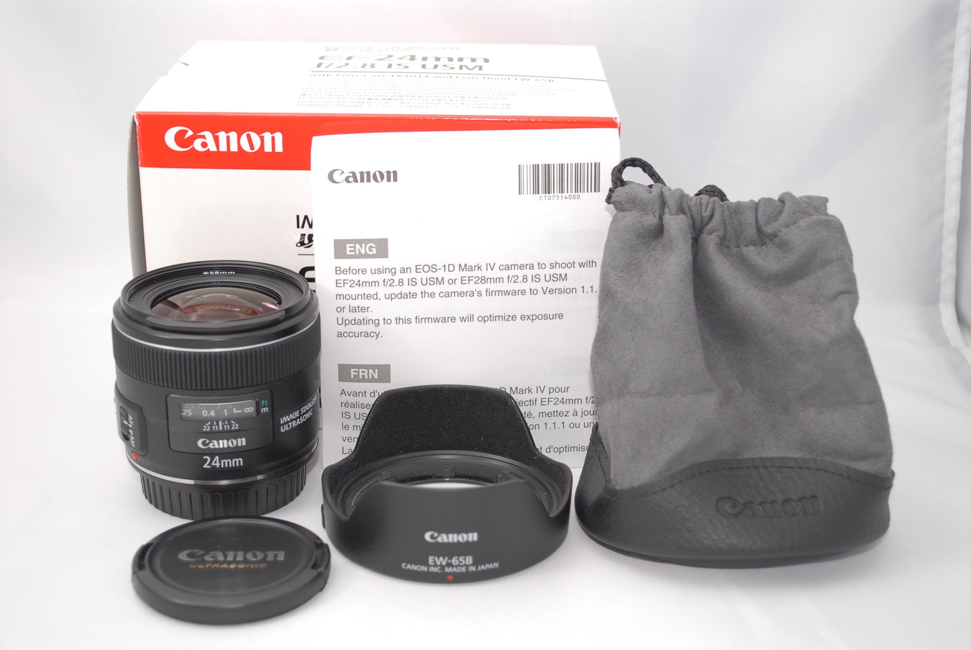 【メーカー名】キヤノン【メーカー型番】【ブランド名】キヤノン【商品説明】Canon 単焦点レンズ EF24mm F2.8 IS USM フルサイズ対応・画像はイメージ写真ですので付属品など画像の通りではないこともございます。　付属品については商品タイトルに記載がない場合がありますので、　ご不明な場合はメッセージにてお問い合わせください。・当店ではレコード盤には商品タイトルに［レコード］と表記しております。　表記がない物はすべてCDですのでご注意ください。・当店では初期不良に限り、商品到着から7日間は返品を 受付けております。　お問い合わせ・メールにて不具合詳細をご連絡ください。・他モールとの併売品の為、完売の際はキャンセルご連絡させて頂きます。・中古品の商品タイトルに「限定」「初回」「保証」「DLコード」などの表記がありましても、　特典・付属品・帯・保証等は付いておりません。・電子辞書、コンパクトオーディオプレーヤー等のイヤホンは写真にありましても　衛生上、基本お付けしておりません。※未使用品は除く・品名に【import】【輸入】【北米】【海外】等の国内商品でないと把握できる表記商品について　国内のDVDプレイヤー、ゲーム機で稼働しない場合がございます。予めご了承の上、購入ください。・掲載と付属品が異なる場合は確認のご連絡をさせて頂きます。ご注文からお届けまで1、ご注文⇒ご注文は24時間受け付けております。2、注文確認⇒ご注文後、当店から注文確認メールを送信します。3、お届けまで3〜10営業日程度とお考えください。4、入金確認⇒前払い決済をご選択の場合、ご入金確認後、配送手配を致します。5、出荷⇒配送準備が整い次第、出荷致します。配送業者、追跡番号等の詳細をメール送信致します。6、到着⇒出荷後、1〜3日後に商品が到着します。　※離島、北海道、九州、沖縄は遅れる場合がございます。予めご了承下さい。・お電話でのお問合せは少人数で運営の為受け付けておりませんので、お問い合わせ・メールにてお願い致します。★お客様都合によるご注文後のキャンセル・返品は　お受けしておりませんのでご了承ください。