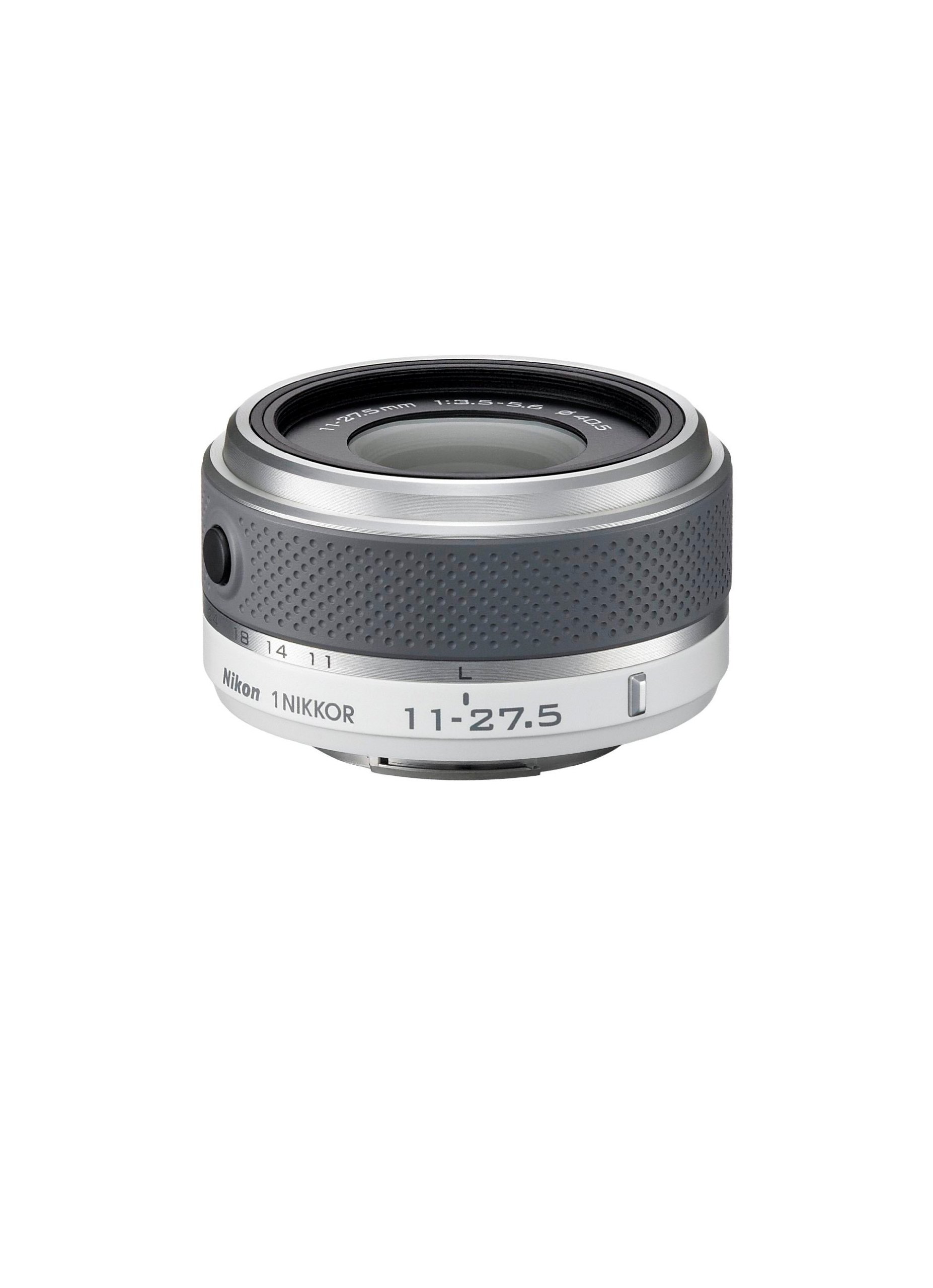 【中古】【非常に良い】Nikon 標準ズームレンズ 1 NIKKOR 11-27.5mm f/3.5-5.6 ホワイト ニコンCXフォ..