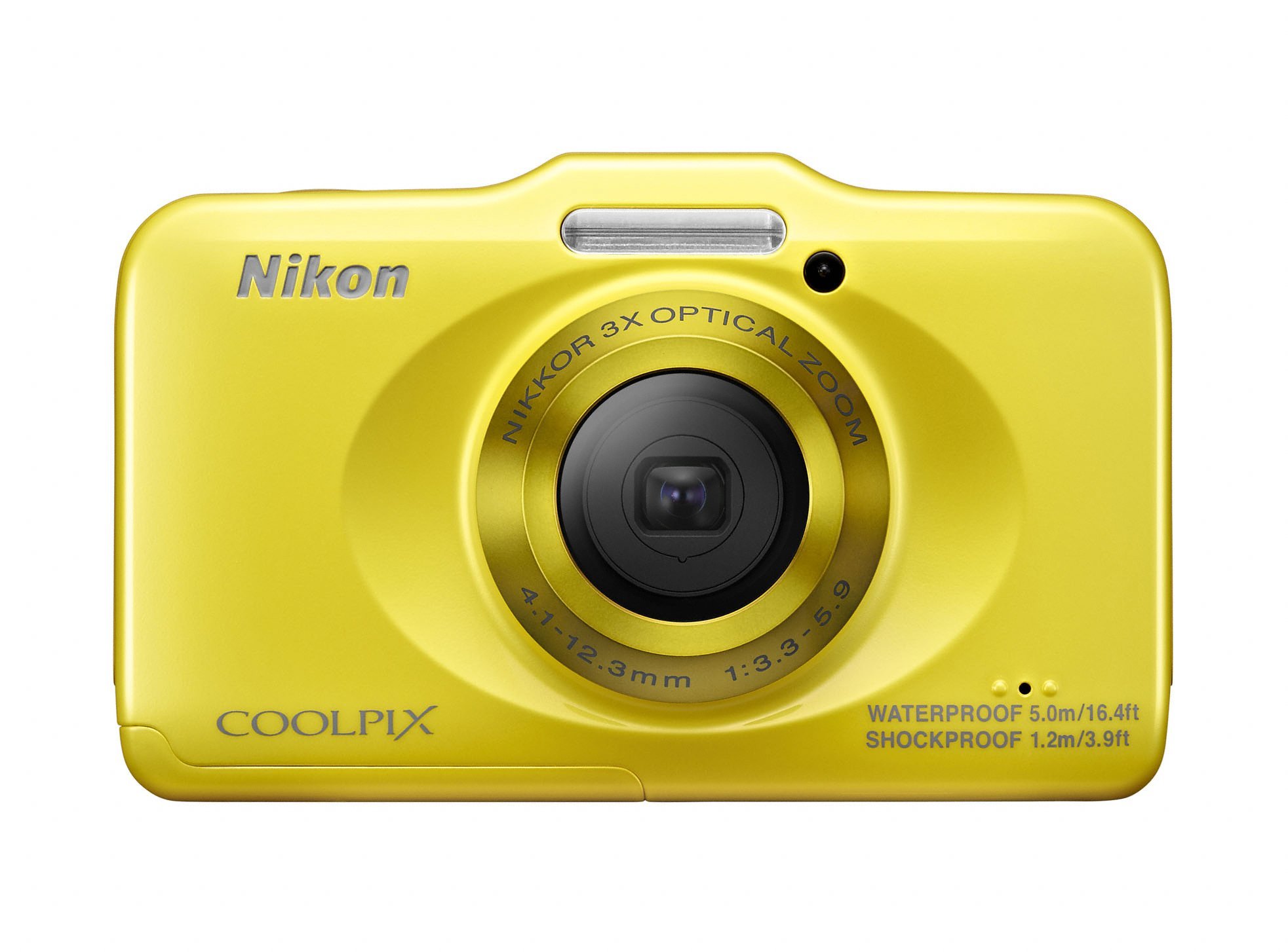 【中古】【非常に良い】Nikon デジタルカメラ COOLPIX S31 防水5m 耐衝撃1.2m イエロー S31YW(2)