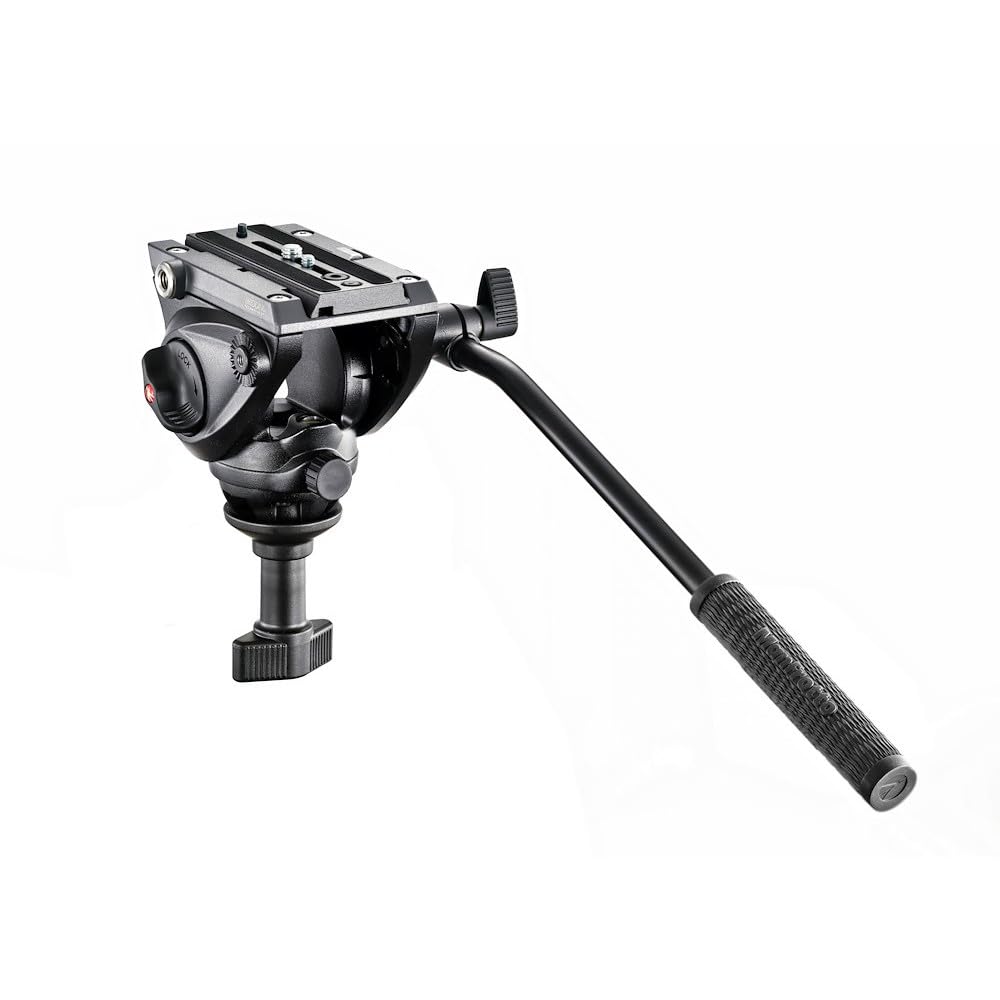 【中古】【非常に良い】Manfrotto プロフルード ビデオ雲台 60mm ハーフボール MVH500A