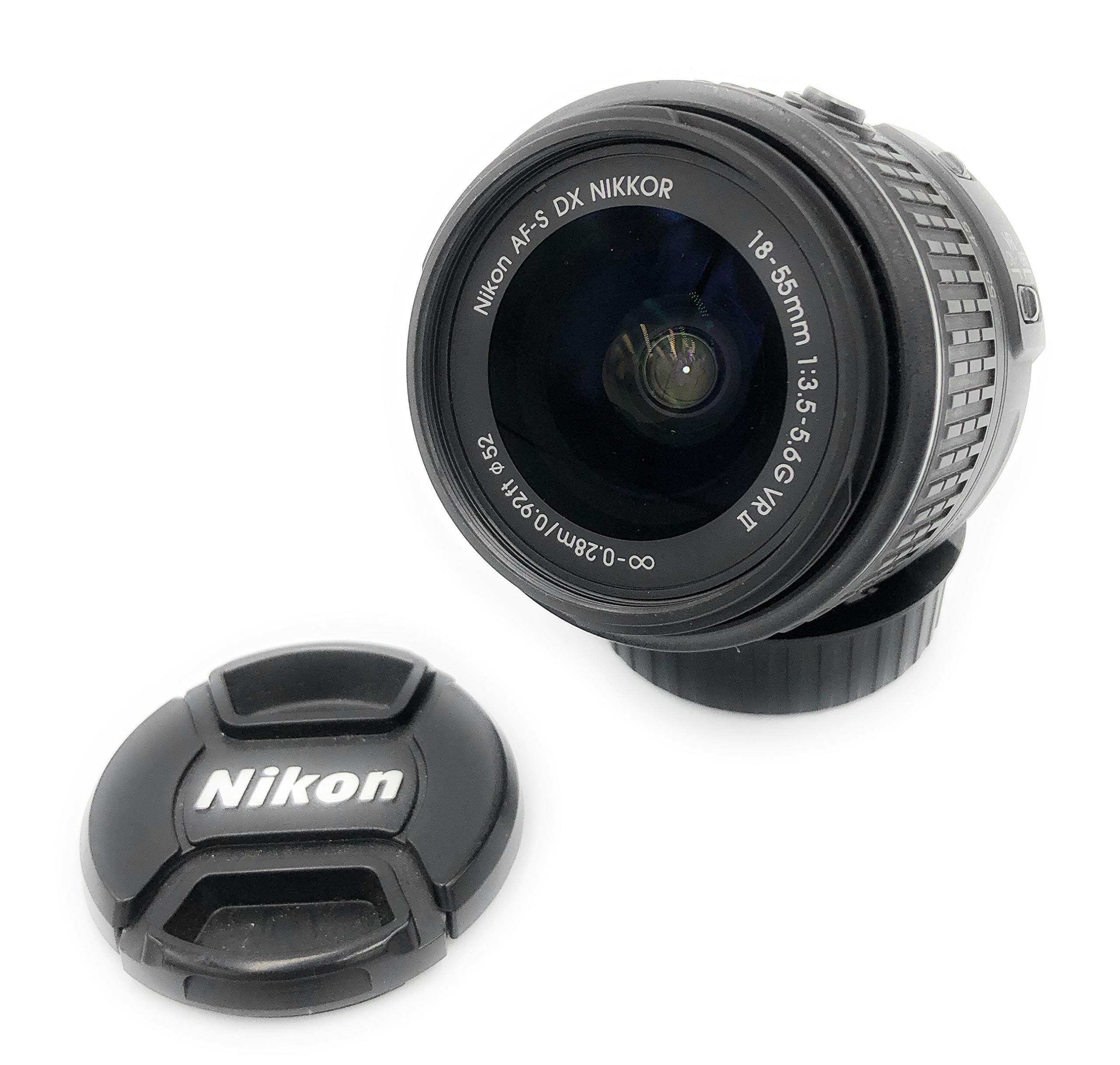 【メーカー名】Nikon【メーカー型番】【ブランド名】Nikon【商品説明】Nikon 標準ズームレンズ AF-S DX NIKKOR 18-55mm f/3.5-5.6G VR II ニコンDXフォーマット専用・画像はイメージ写真ですので...