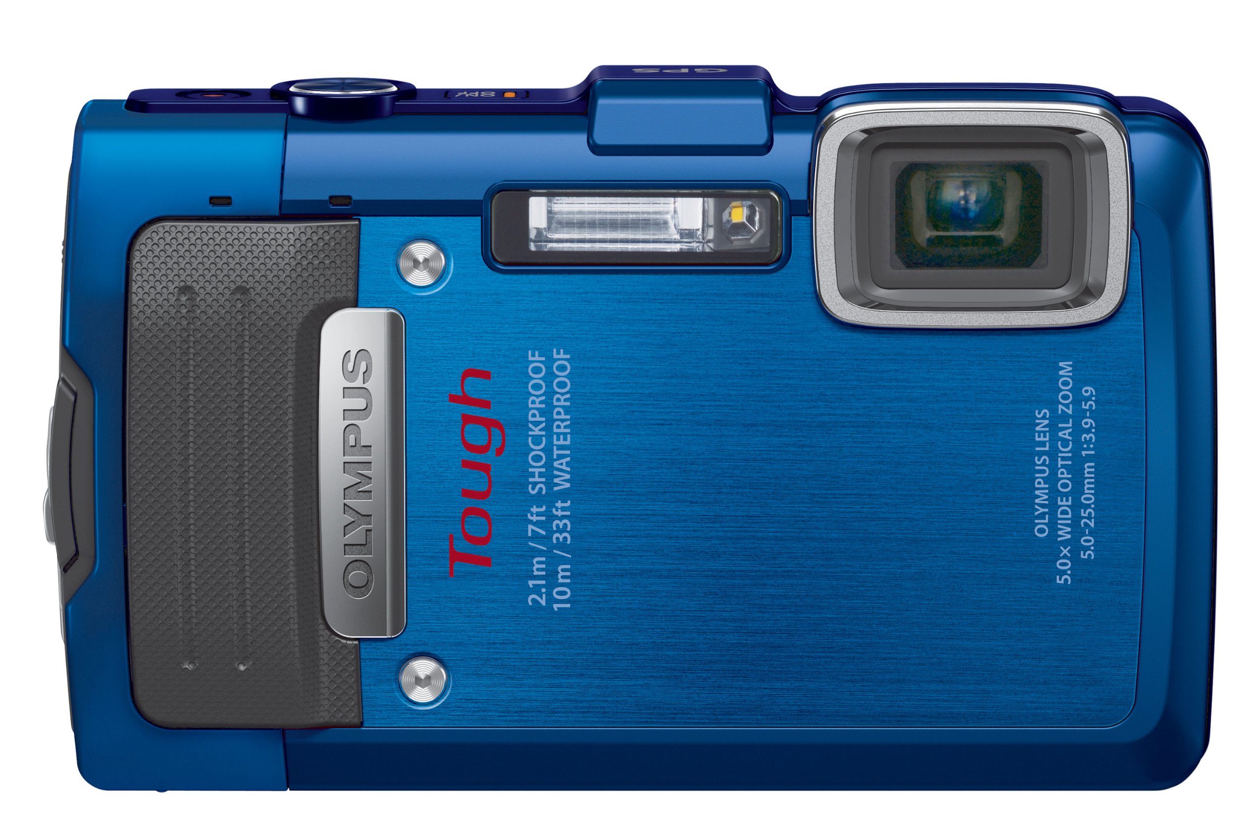 EXEMODE - 【中古】【非常に良い】OLYMPUS デジタルカメラ STYLUS TG-835 Tough ブルー 防水性能10m GPS機能 電子コンパス TG-835 Tough BLU