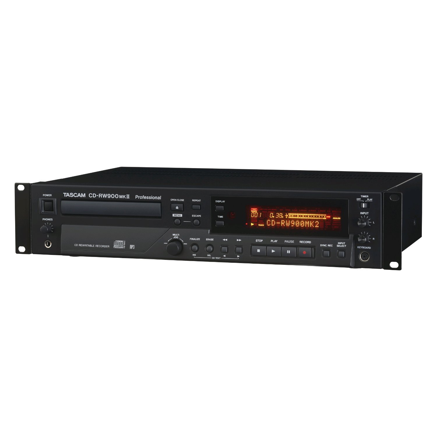 【中古】【非常に良い】TASCAM CDレコーダー/プレーヤー 業務用 CD-RW900MK2