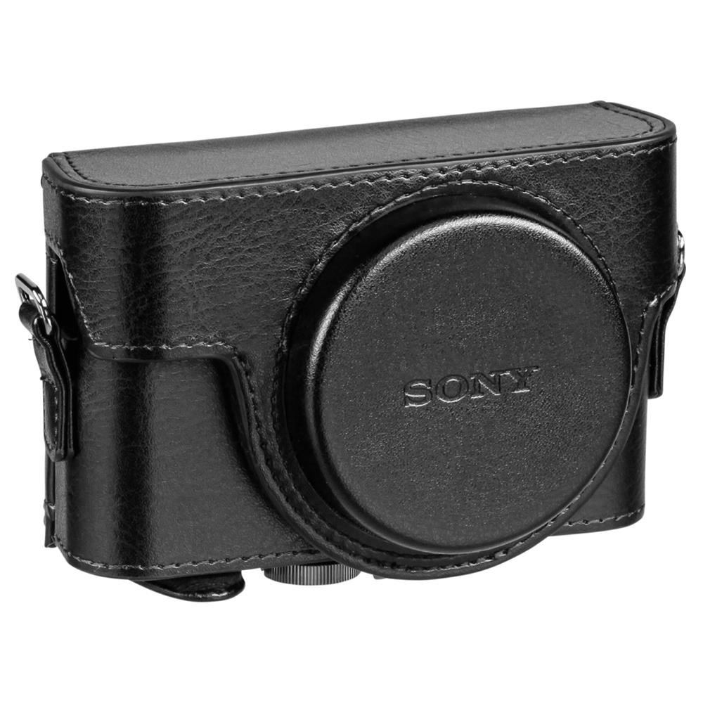 【中古】【非常に良い】SONY(ソニー) デジタルカメラケース ジャケットケース ブラック LCJ-RXF B