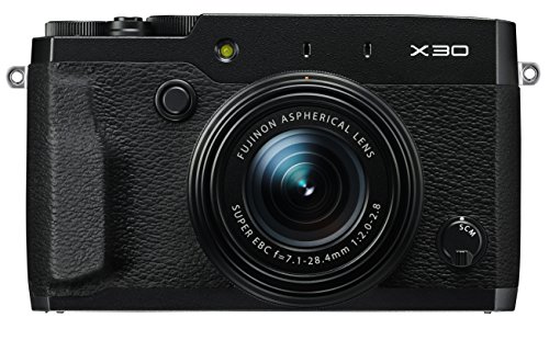 【中古】【非常に良い】FUJIFILM プレミアムコンパクトデジタルカメラ X30 ブラック FX-X30B