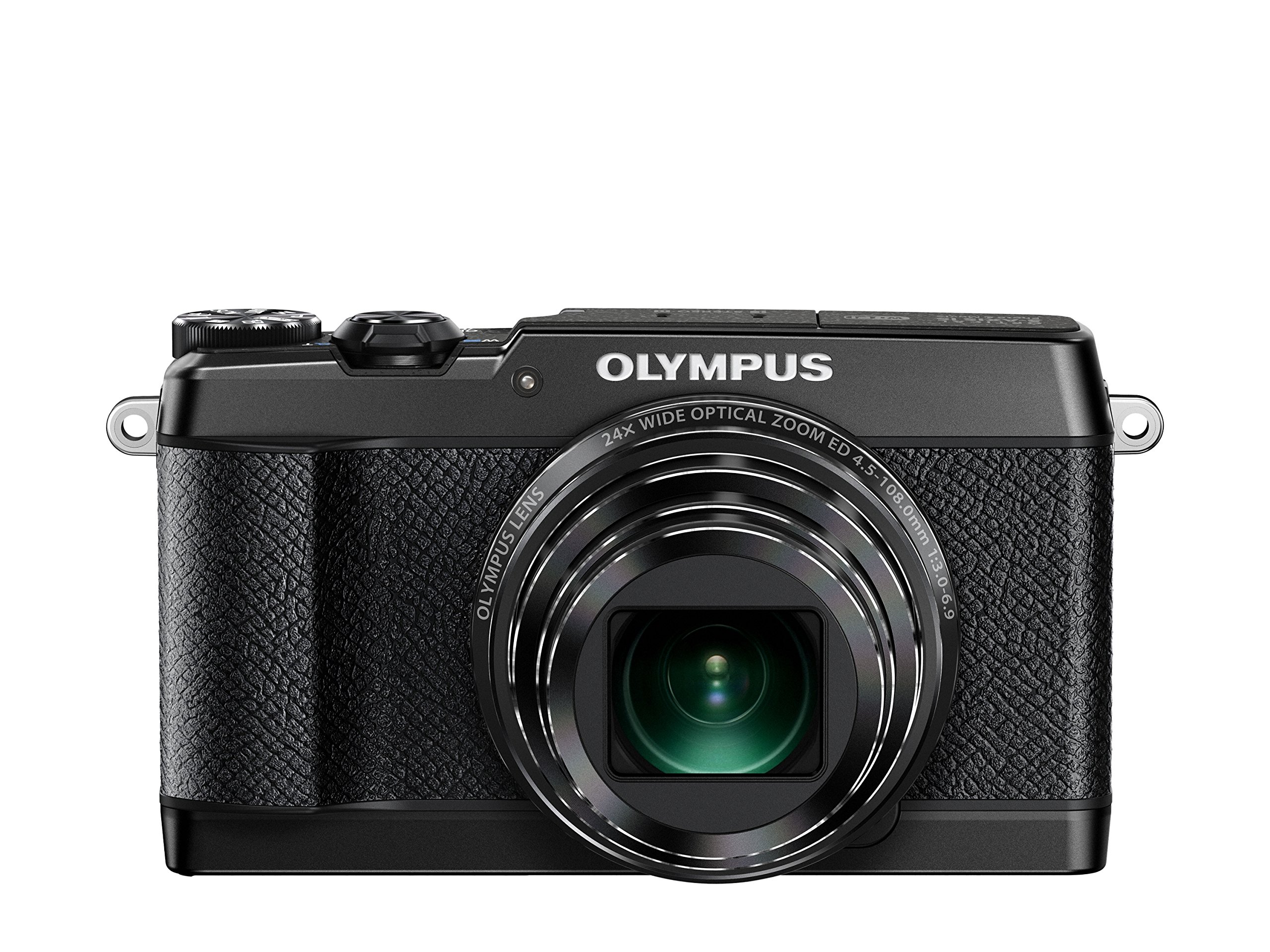【中古】【非常に良い】OLYMPUS デジタルカメラ STYLUS SH-2 ブラック 光学式5軸手ぶれ補正 光学24倍&超解像48倍ズーム SH-2 BLK