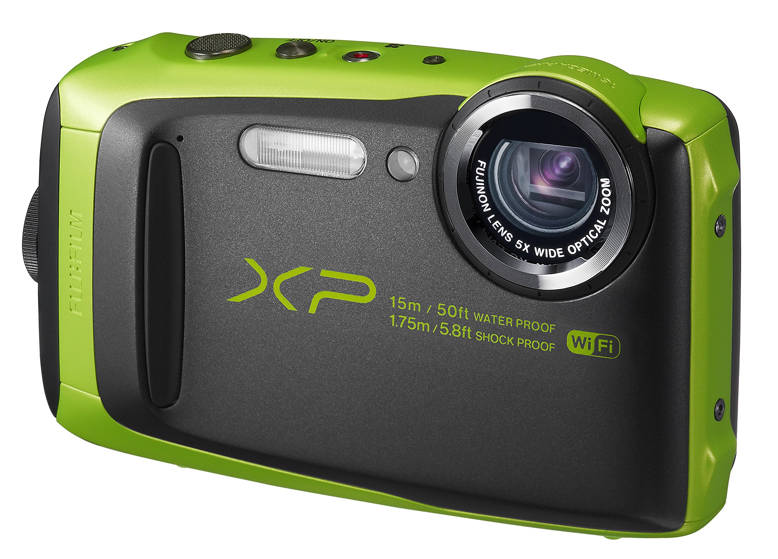 【中古】【非常に良い】FUJIFILM デジタルカメラ XP90 ライム FX-XP90LM
