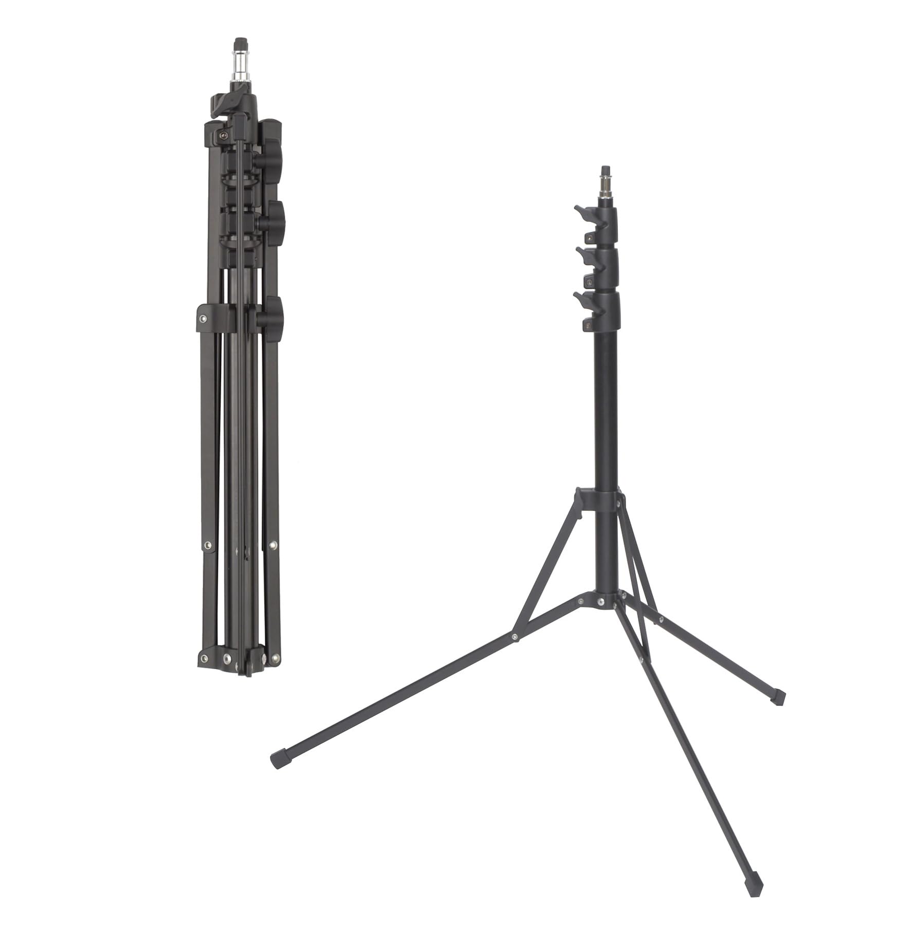 【中古】【非常に良い】エツミ 撮影用 ライトスタンド コンパクトスタンド 1700 最大伸長 190cm 4段 撮..