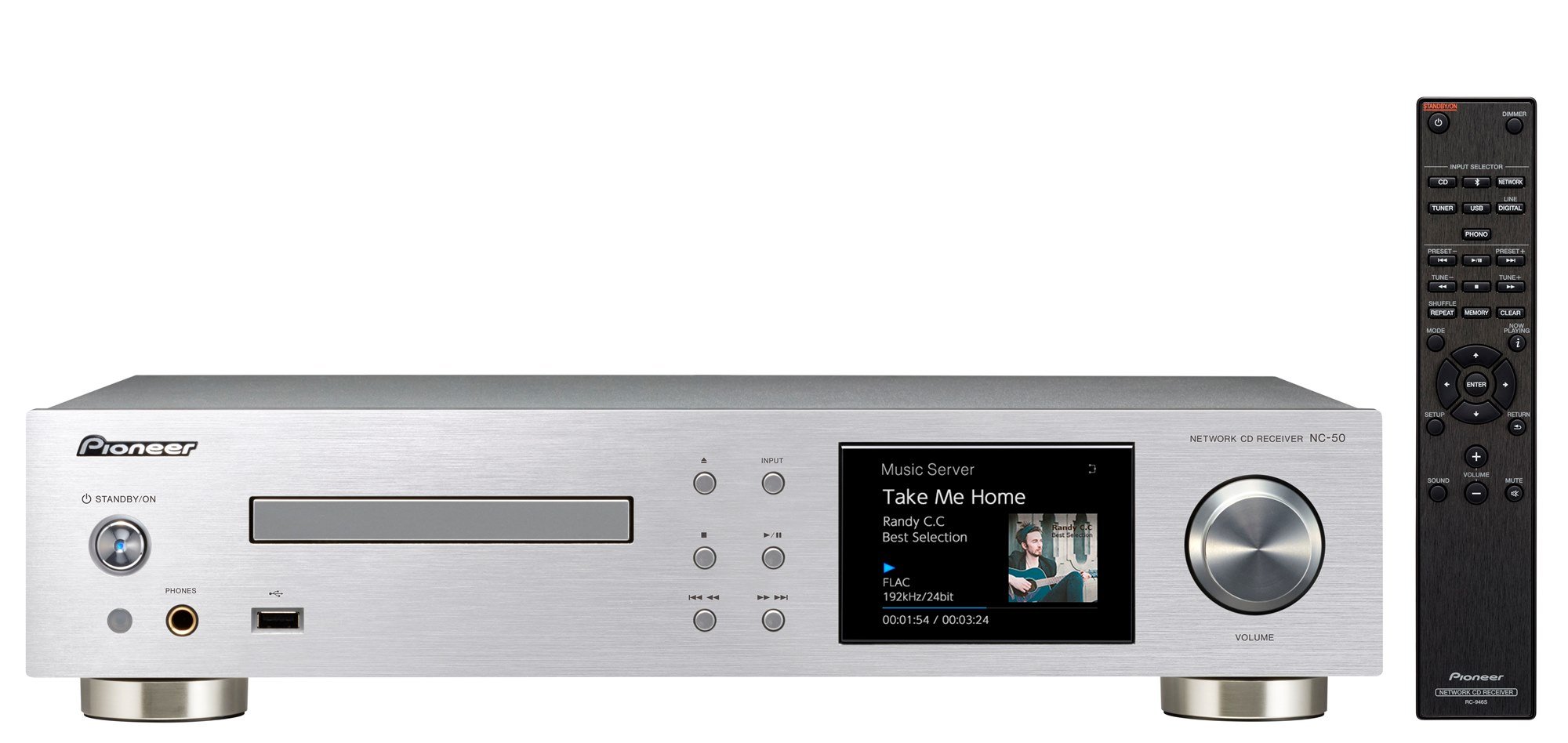 【中古】【非常に良い】パイオニア ネットワークCDレシーバー NC-50(S)