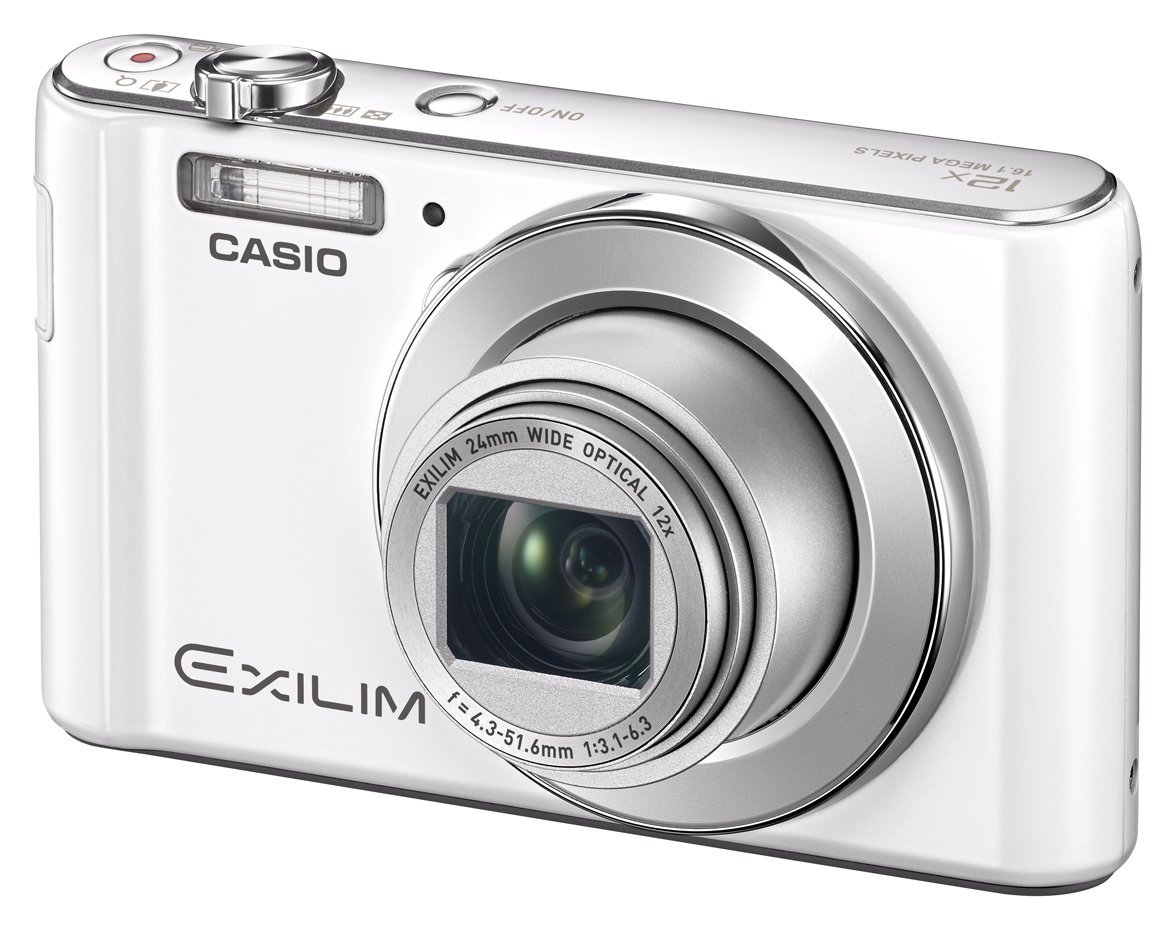 【中古】【非常に良い】CASIO デジタルカメラ EXILIM EX-ZS240WE 手ブレに強い光学12倍ズーム シャッターを押すだけでキレイに撮れる